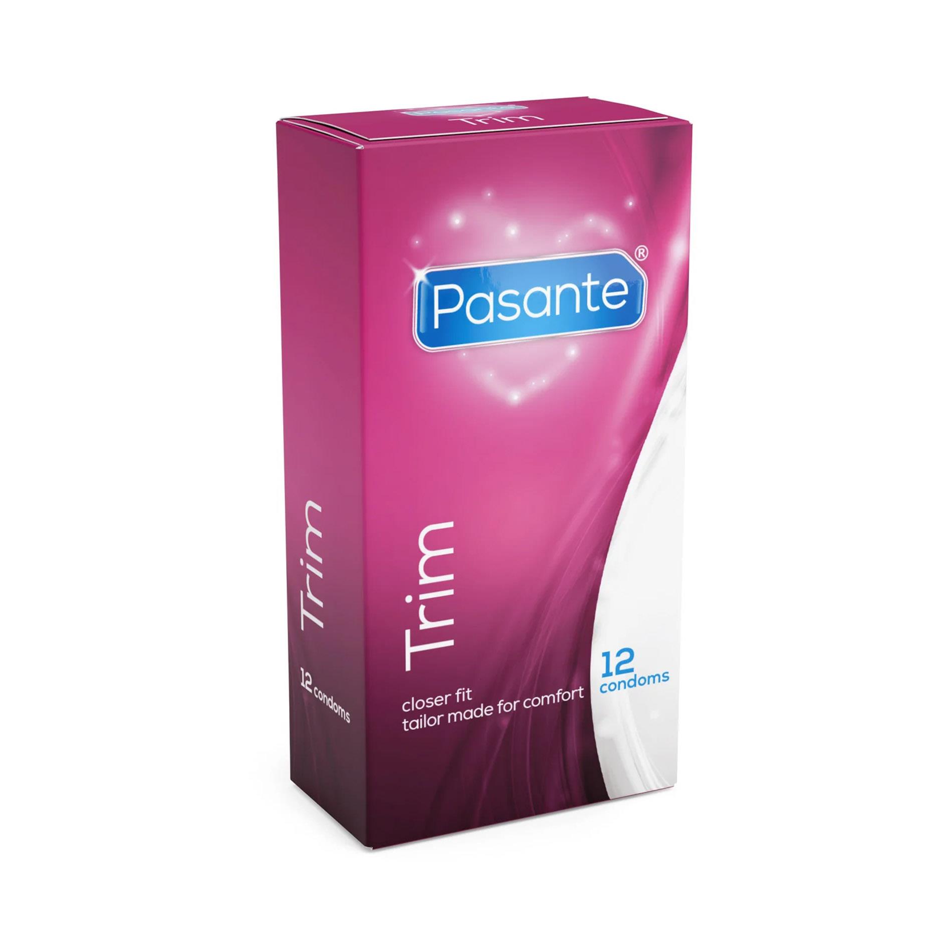 Pasante Trim Condoms 12 Pcs