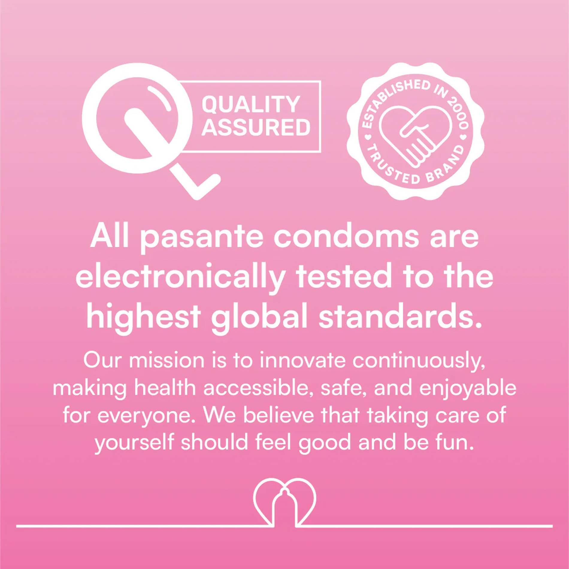 Pasante Sensitive/Feel Condoms 12 Pcs