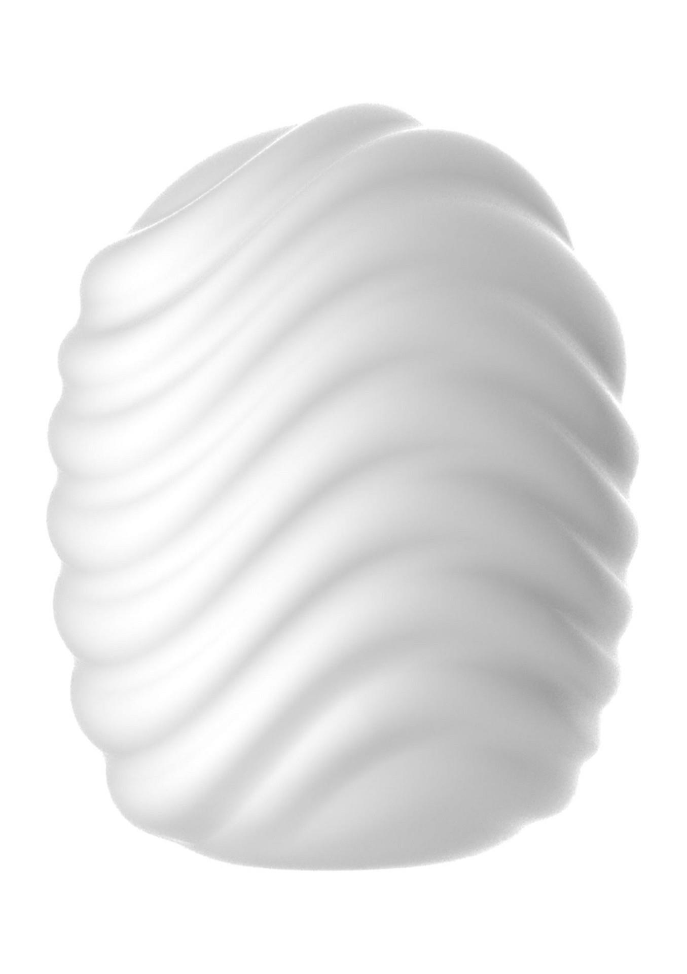 Mini Masturbator Wave White