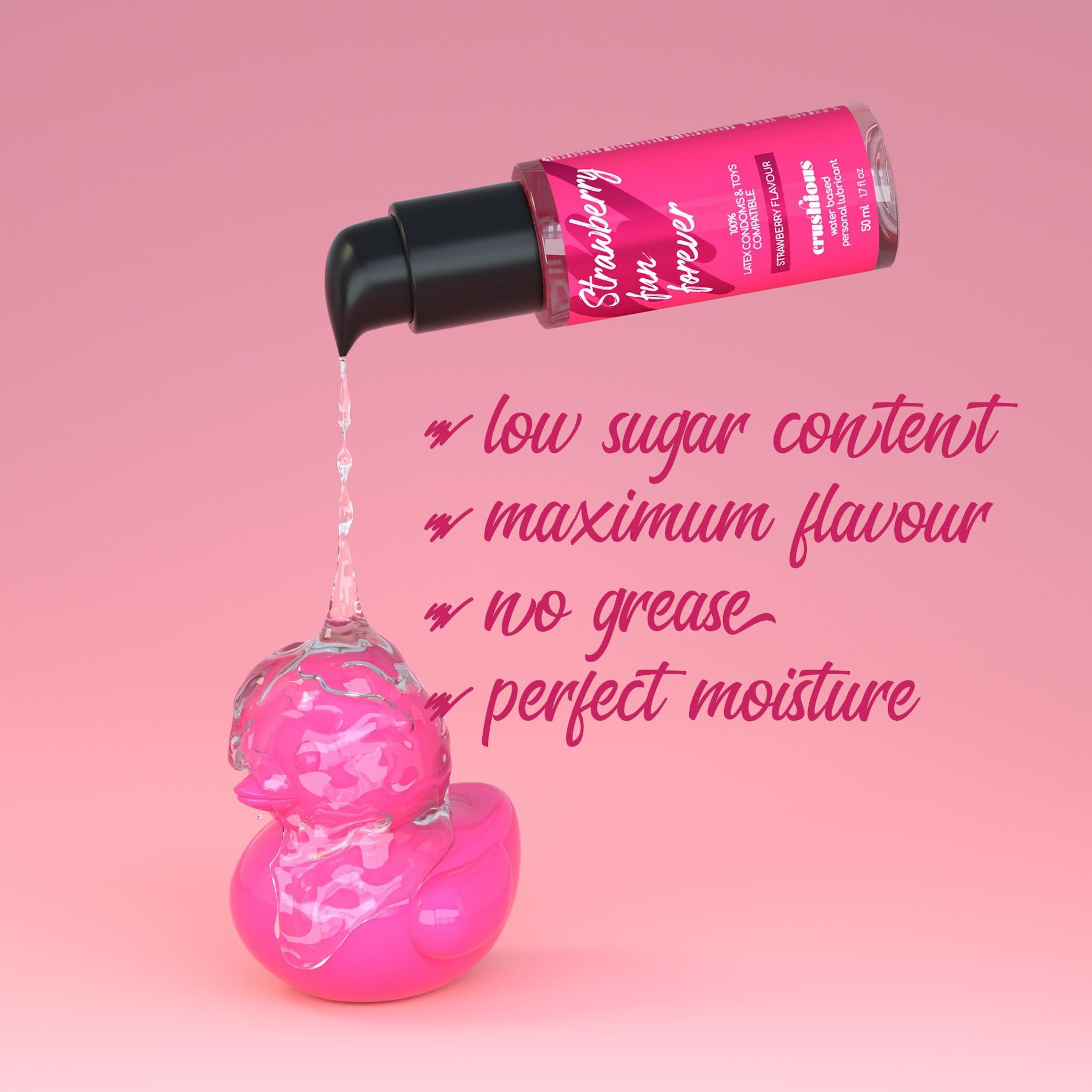 Crushious Strawberry Flavoured Lubricant 50 Ml