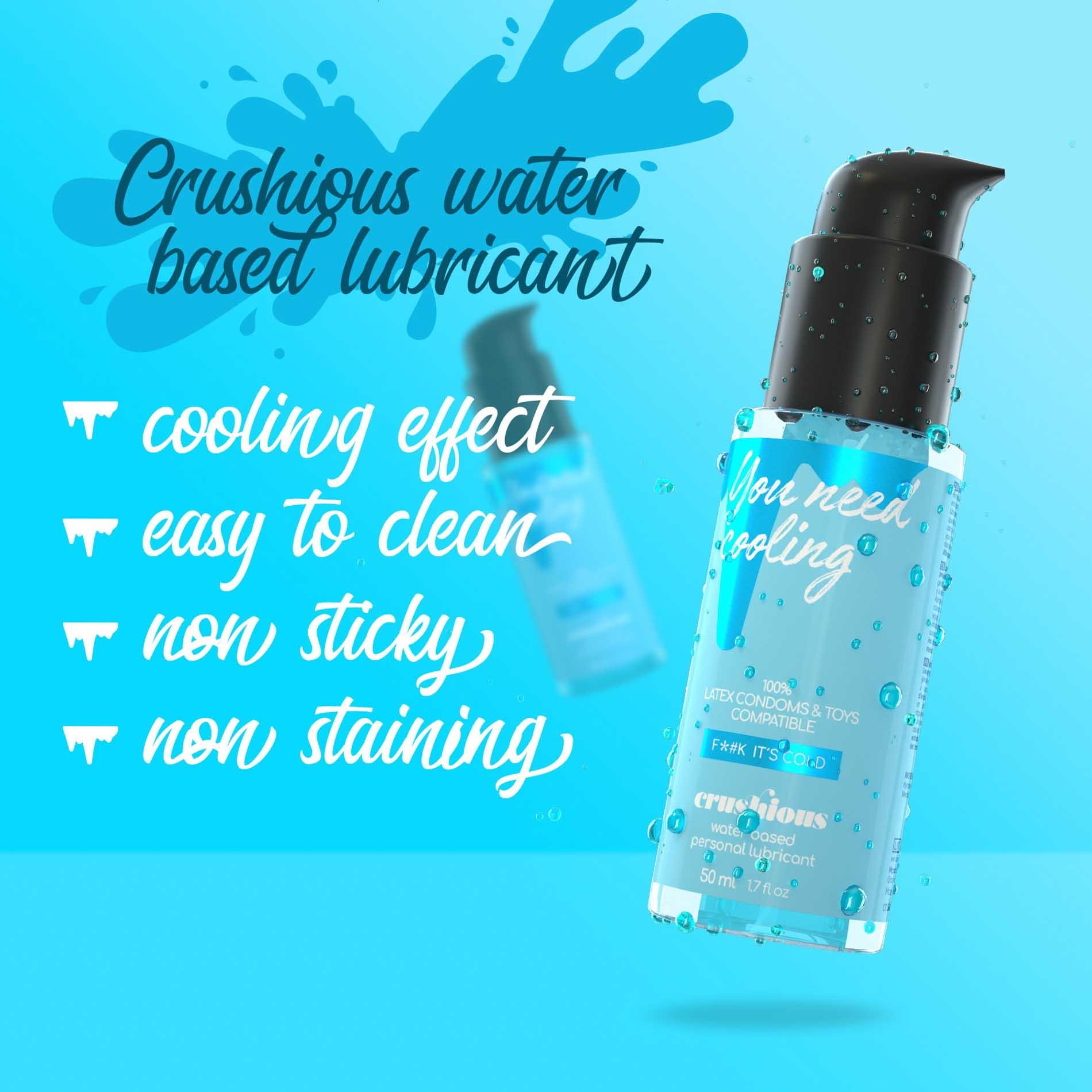 Crushious Cooling Effect Lubricant 50 Ml