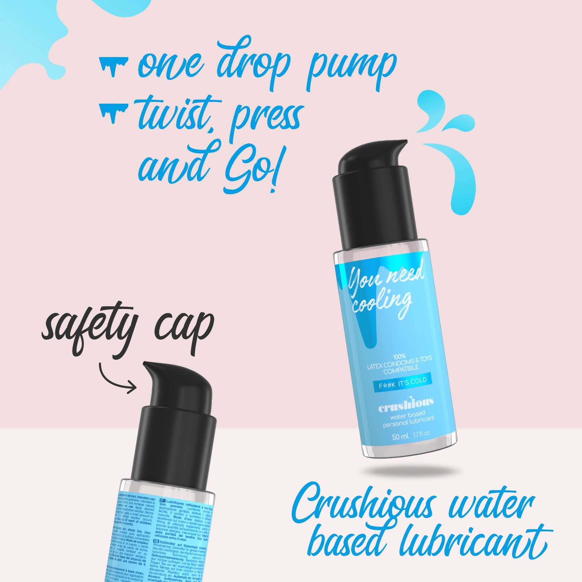 Crushious Cooling Effect Lubricant 50 Ml