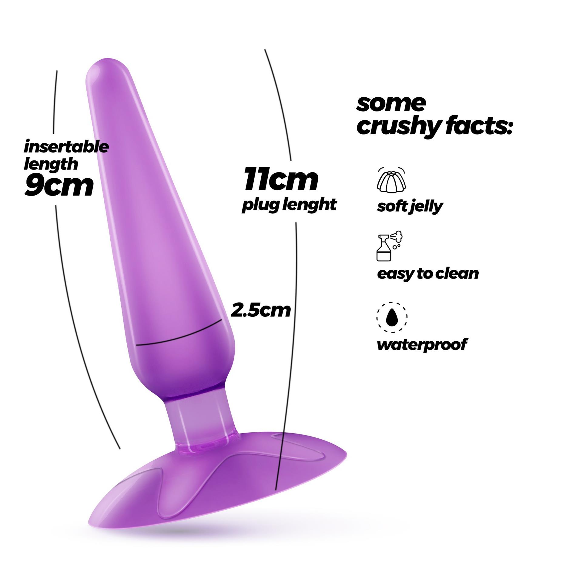 Crushious Jolly Plug Anal Plug Lilac