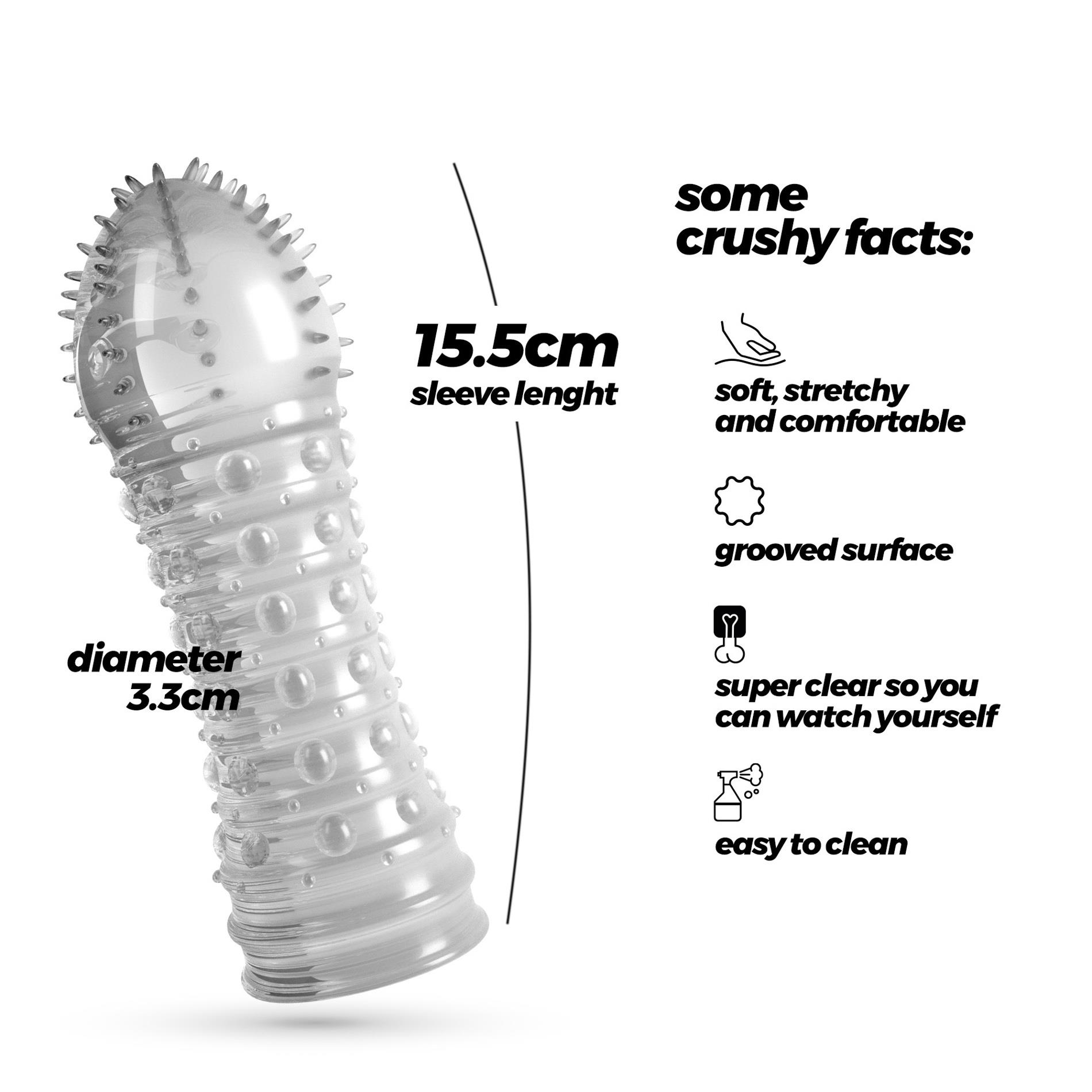 Crushious Dotted Penis Sleeve