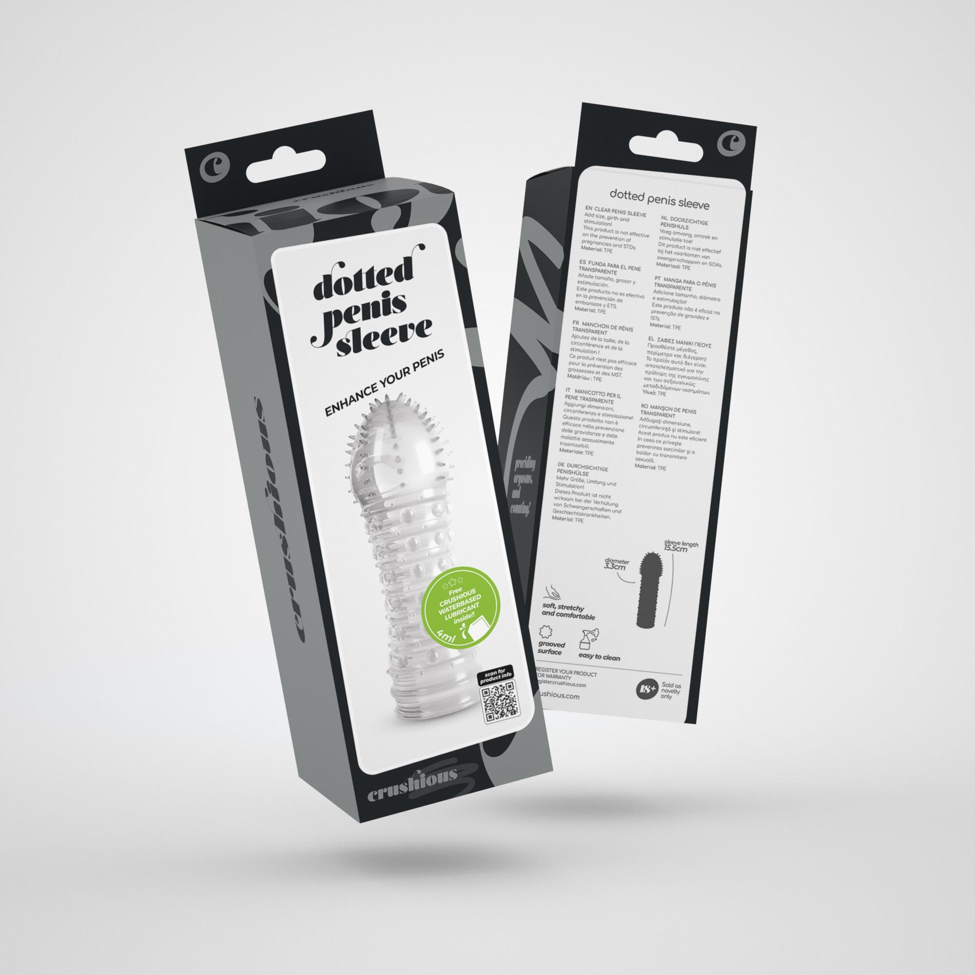 Crushious Dotted Penis Sleeve