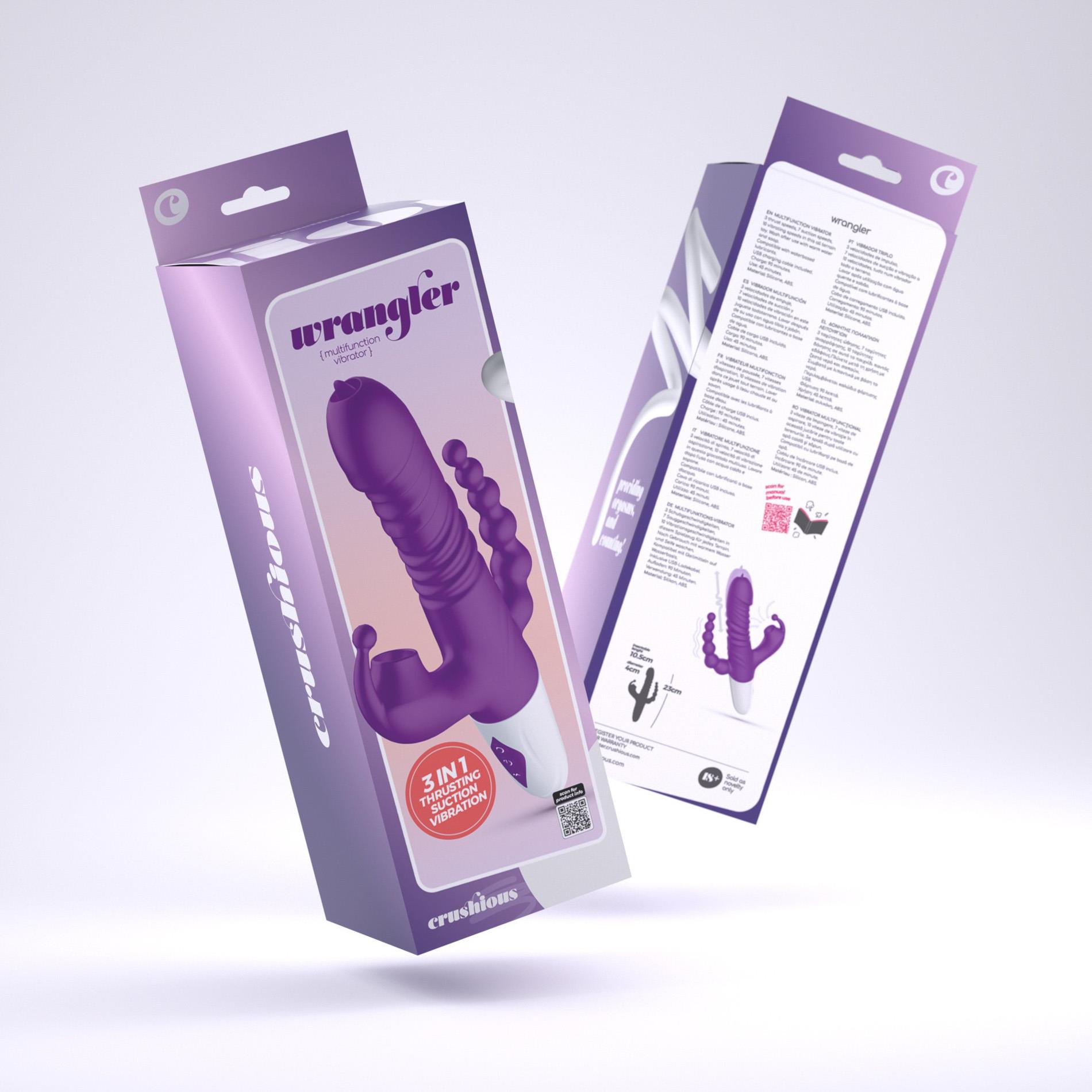 Crushious Wrangler All In One Vibrator