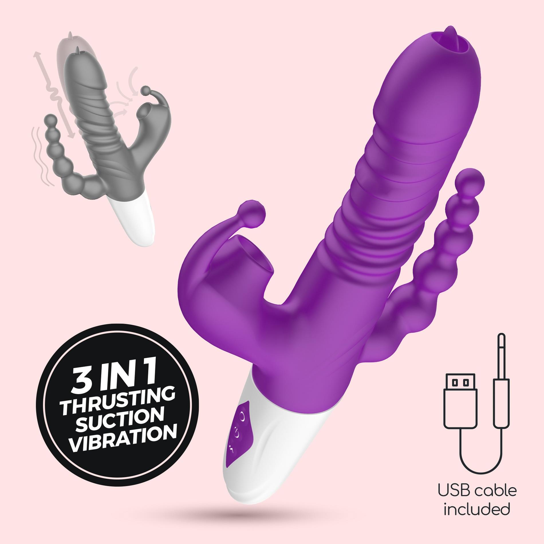 Crushious Wrangler All In One Vibrator