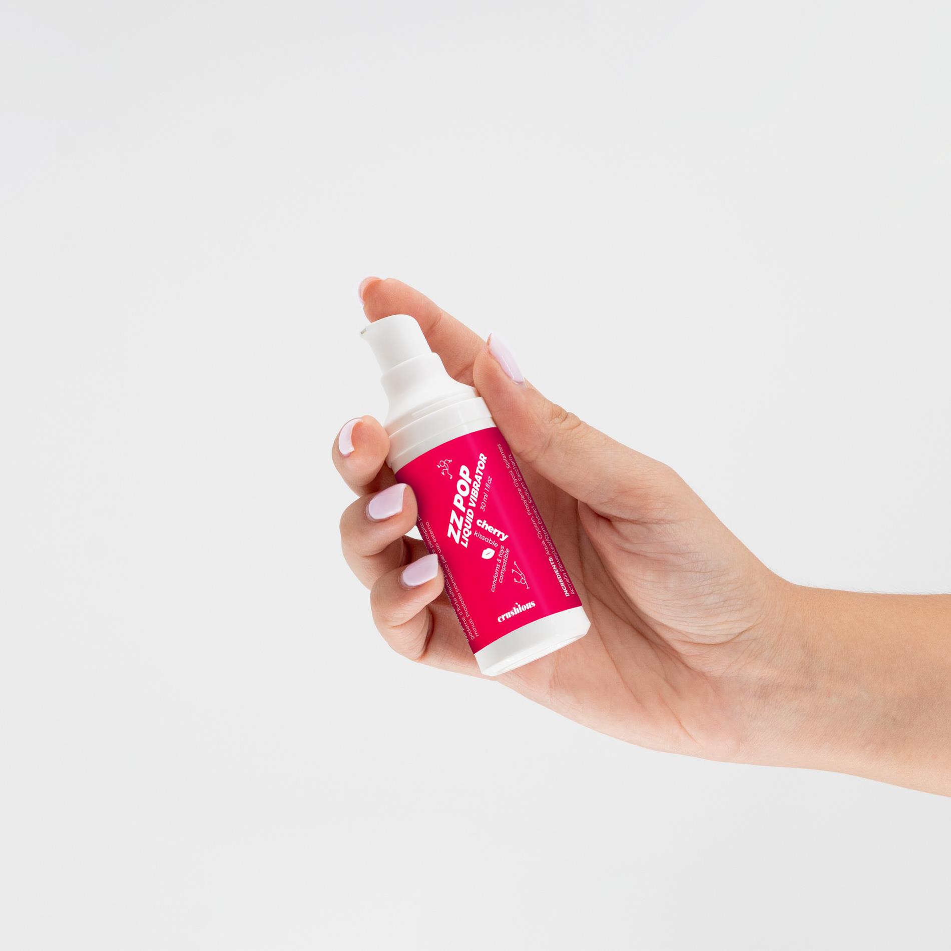 Crushious Zz Pop Liquid Vibrator Cherry Aroma 30Ml