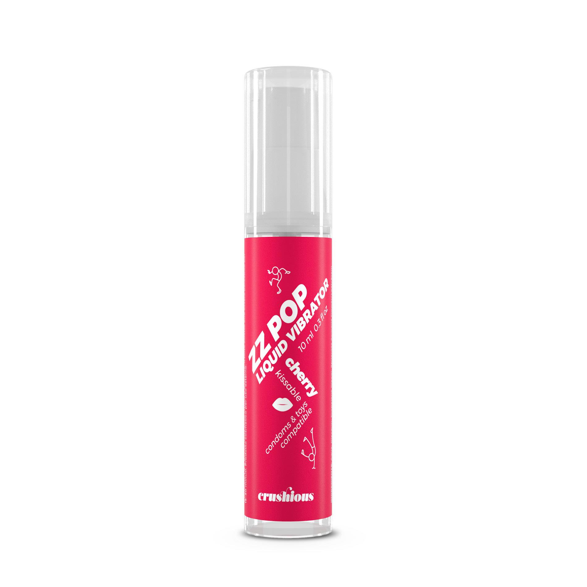 Crushious Zz Pop Liquid Vibrator Cherry Aroma 10Ml