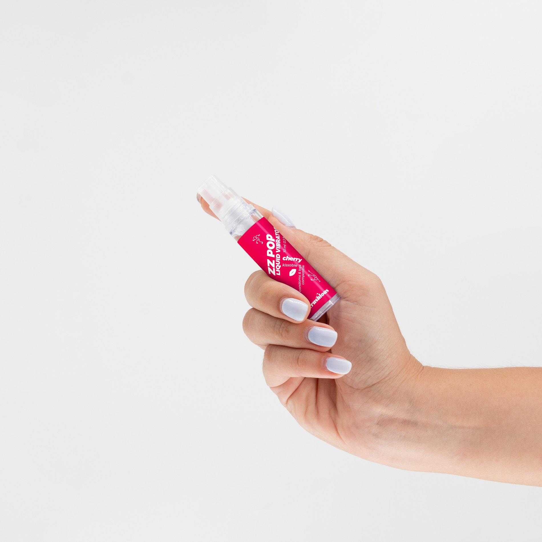 Crushious Zz Pop Liquid Vibrator Cherry Aroma 10Ml