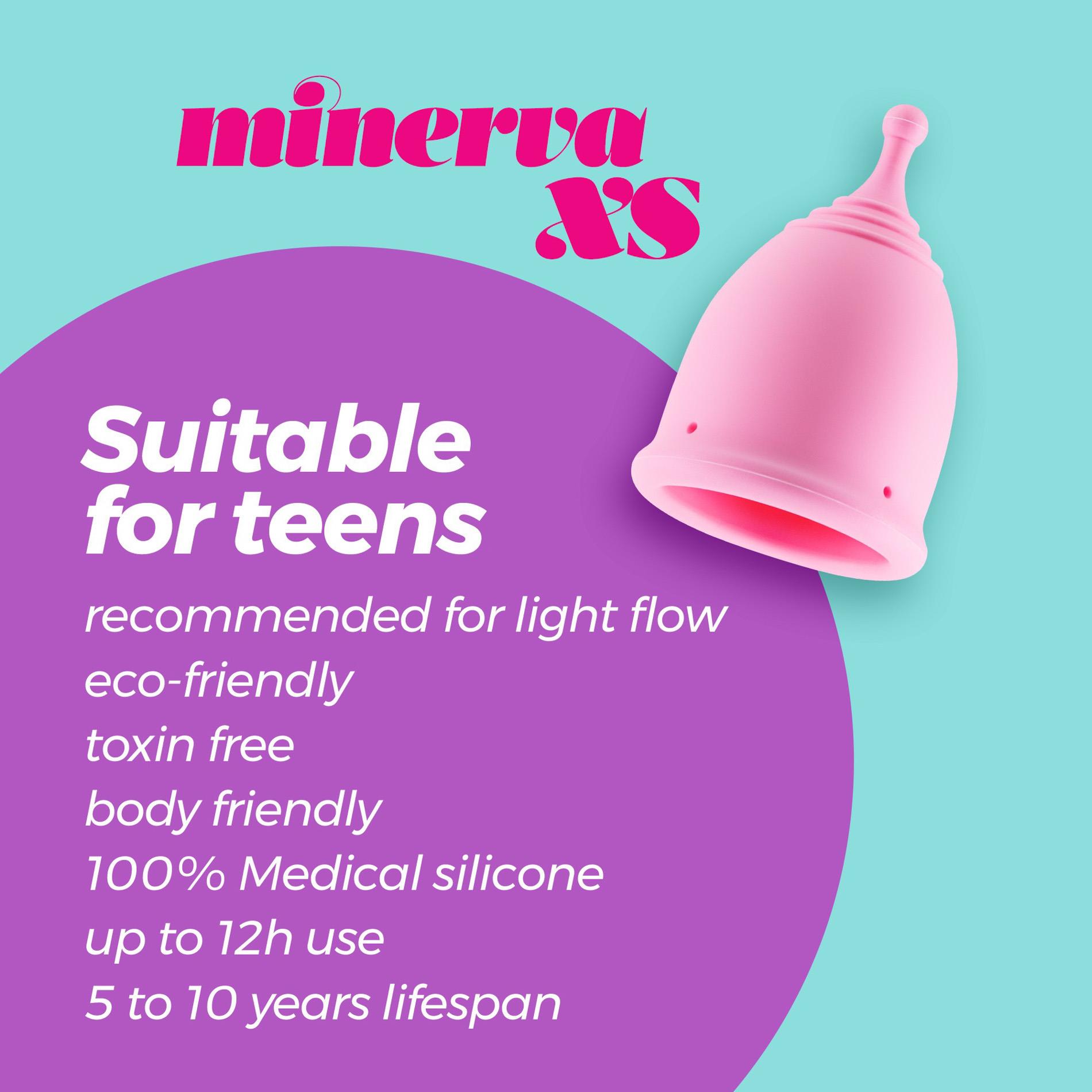 Crushious Minerva Xs Menstrual Cup With Pouch