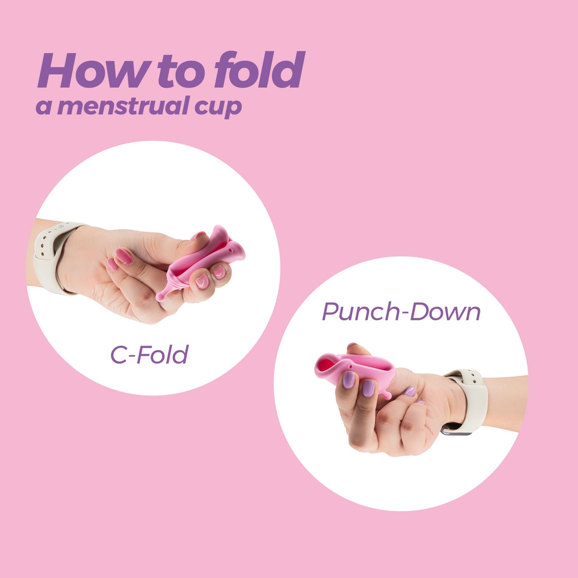 Crushious Minerva S + L Menstrual Cups With Pouch