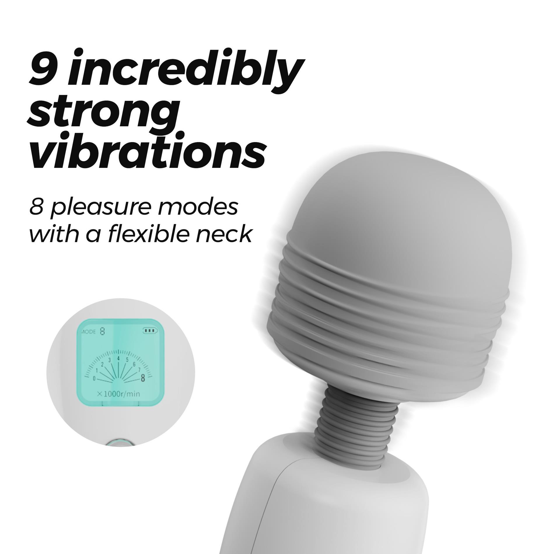 Crushious Harlequin Body Wand Massager