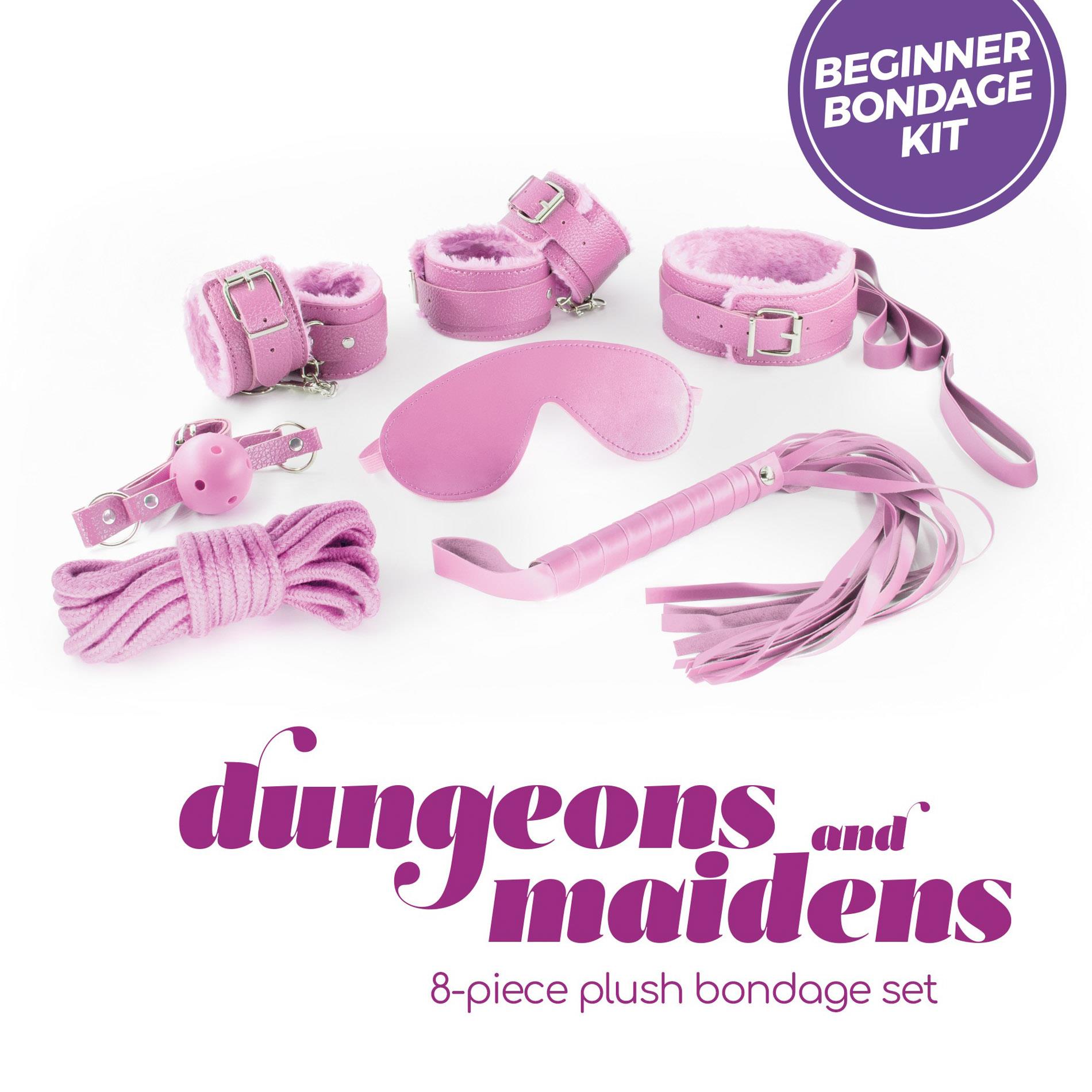Crushious Dungeons & Maidens Bdsm Kit Pink