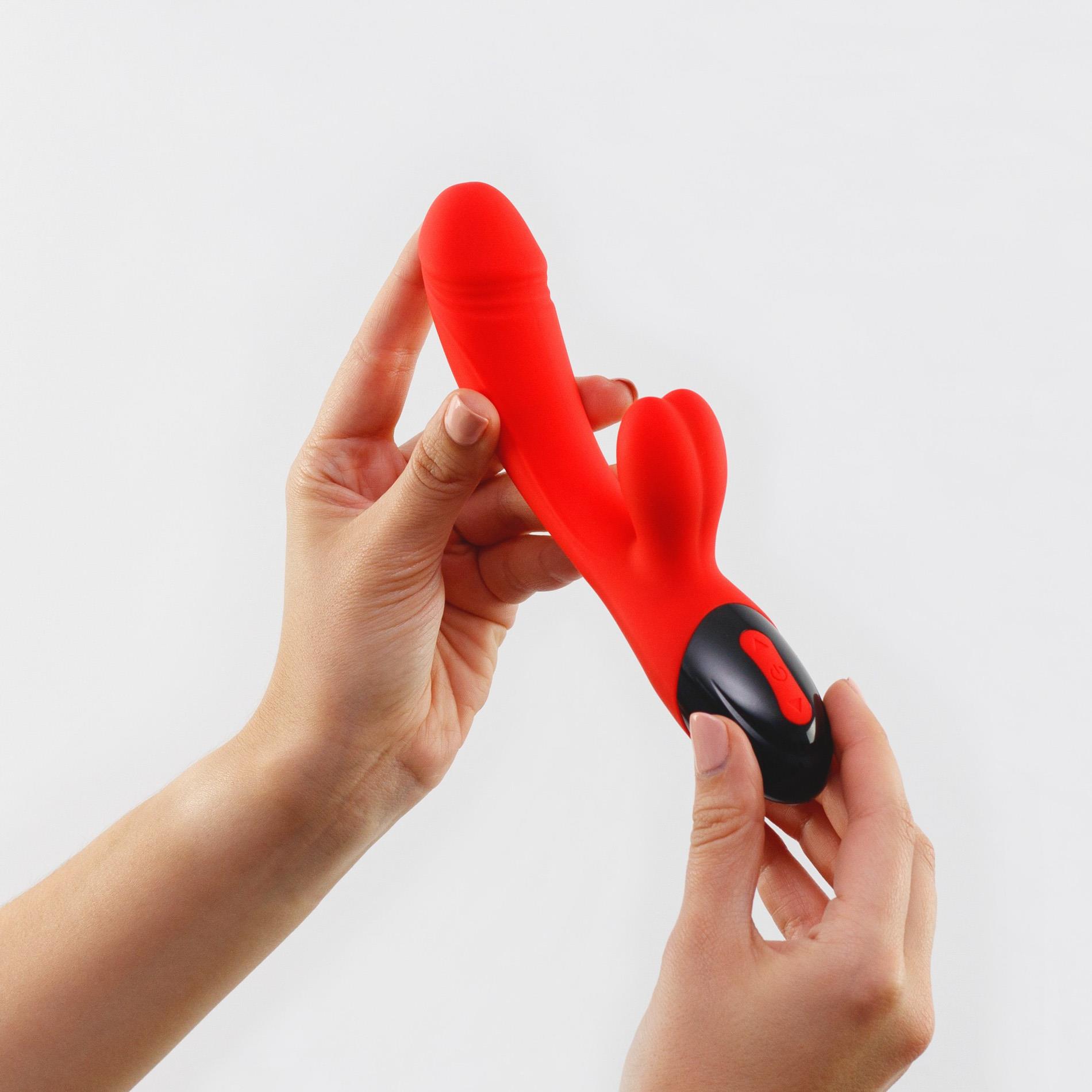 Crushious Dare Dong Rechargeable Rabbit Vibrator