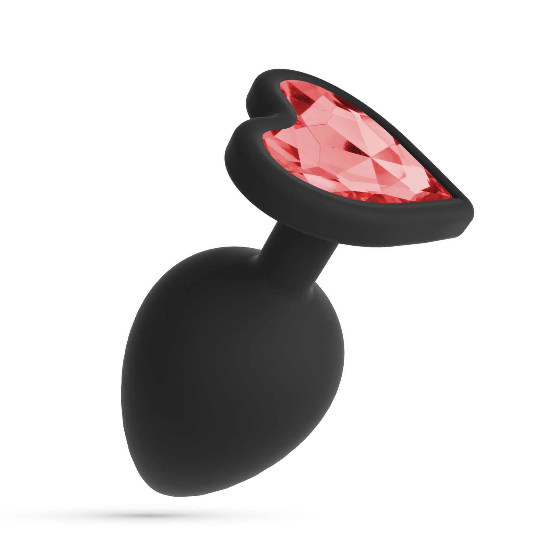 Crushious Cuore Regular Anal Plug With 4 Interchangeable Jewels