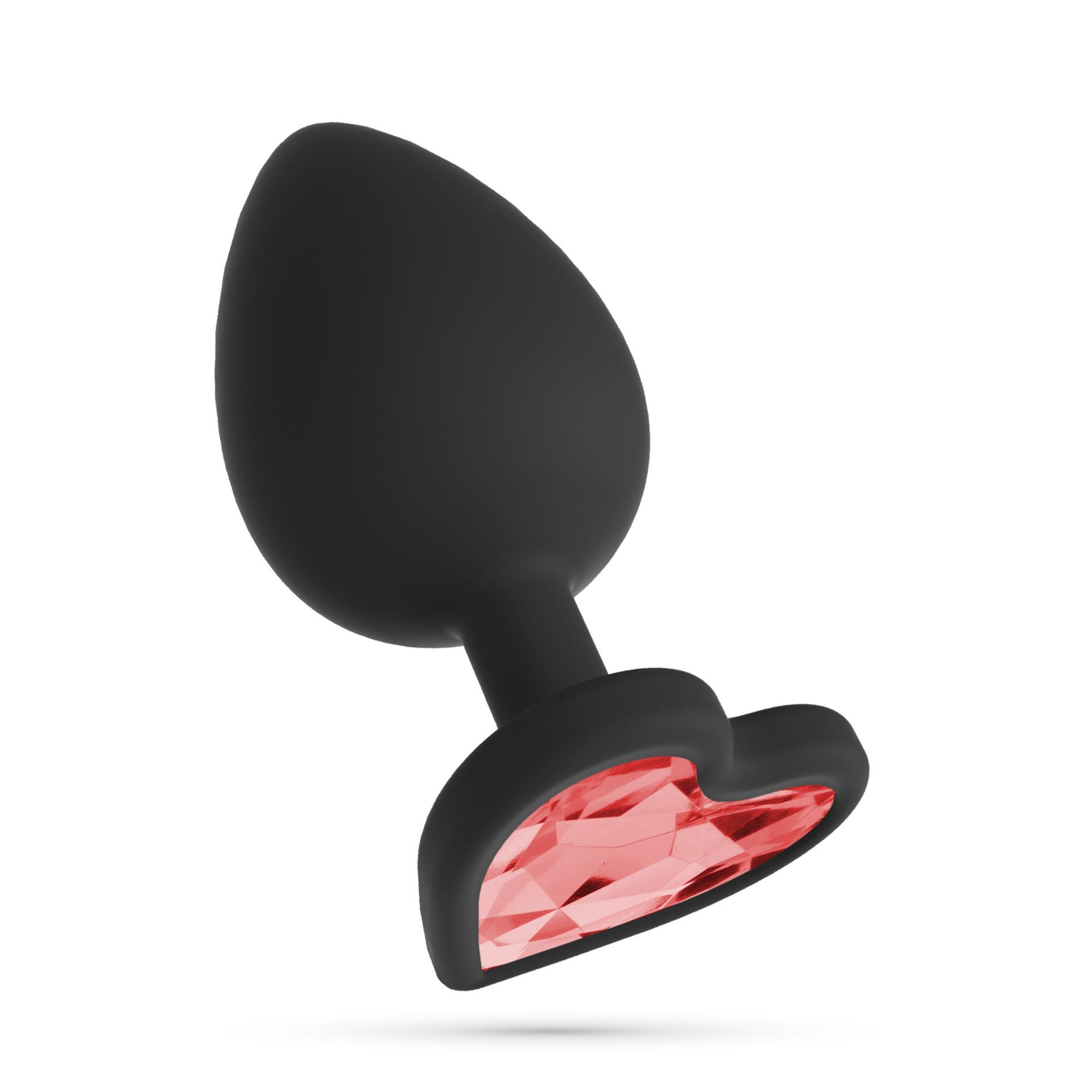 Crushious Cuore Regular Anal Plug With 4 Interchangeable Jewels