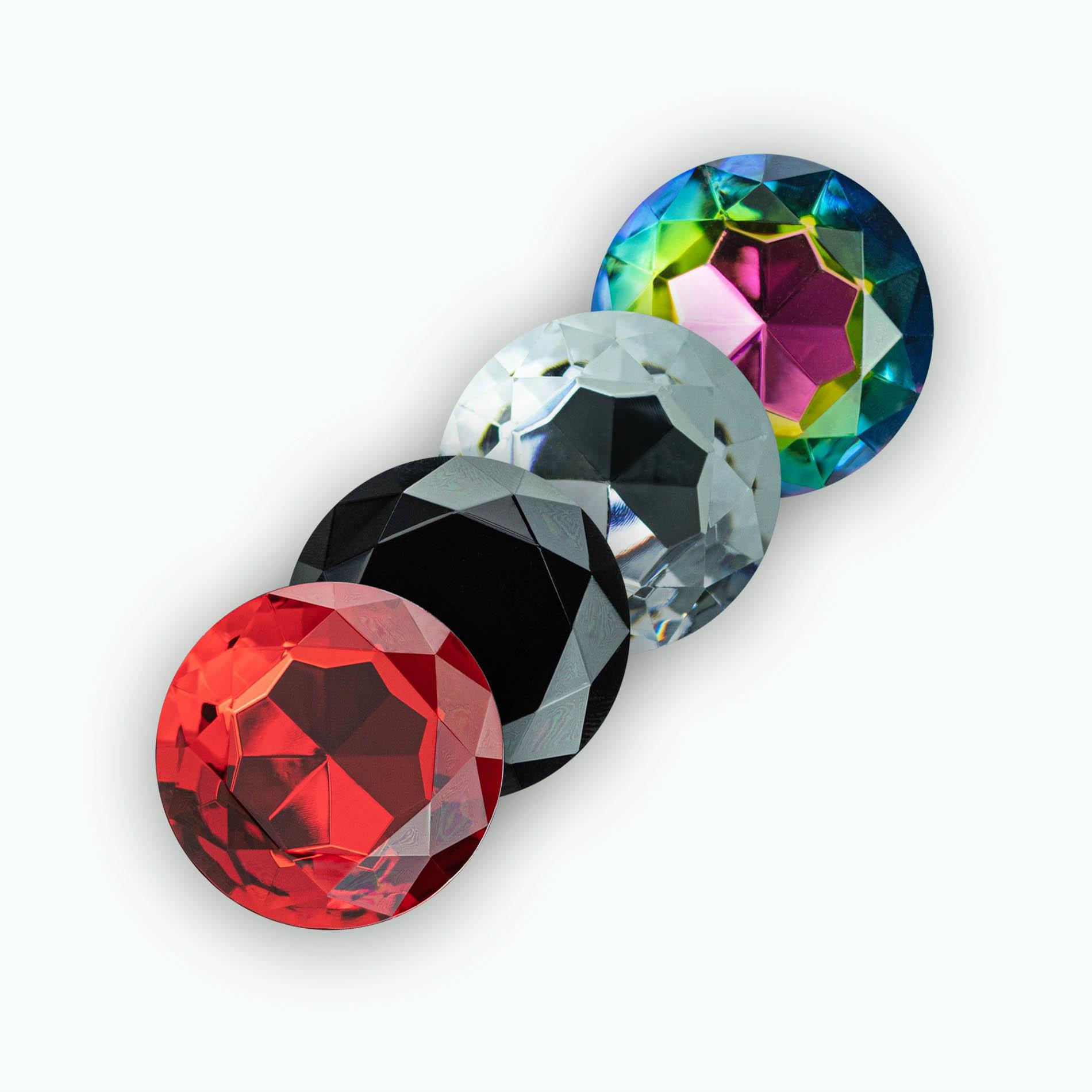 Crushious Camileo Large Anal Plug With 4 Interchangeable Jewels