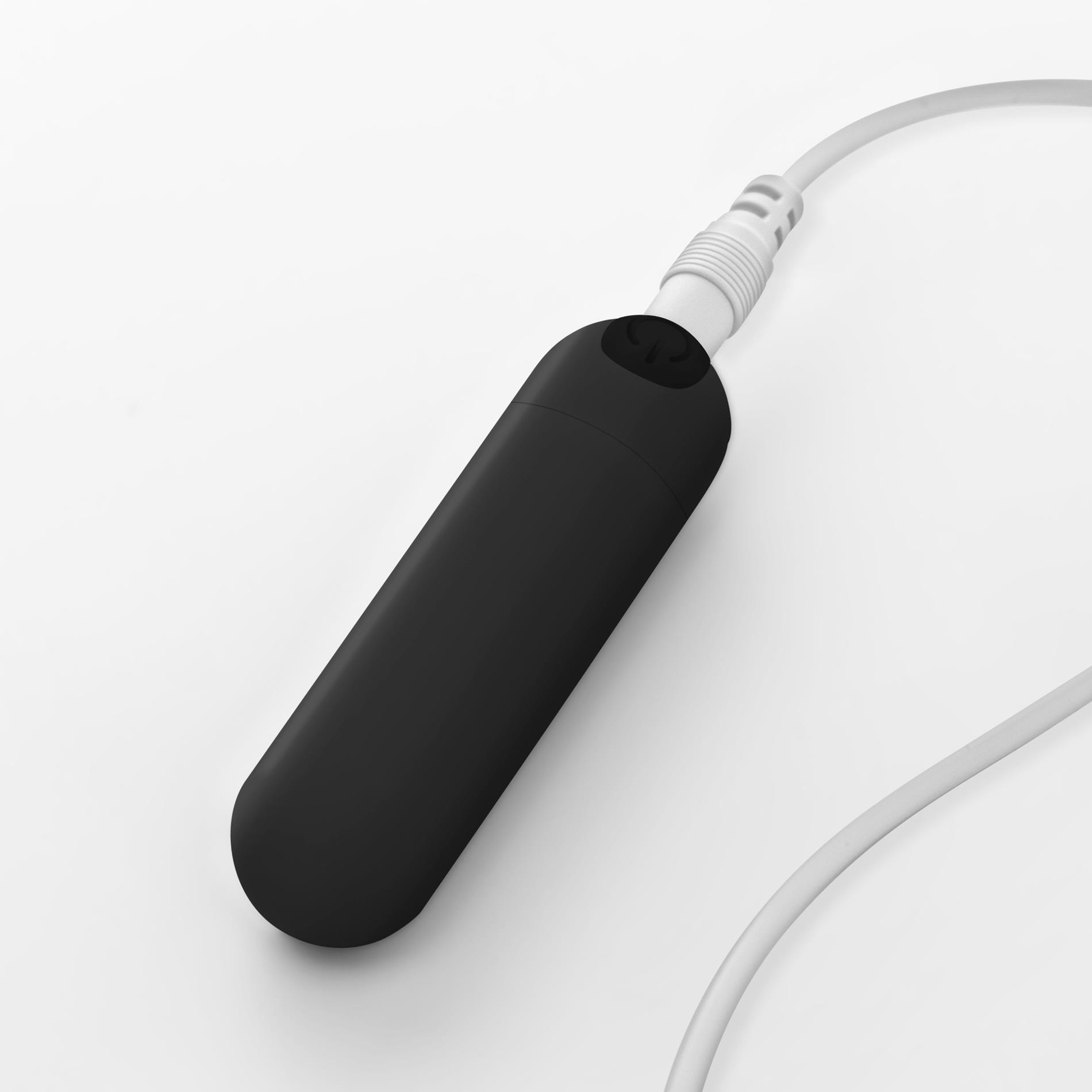 Crushious Imoan Rechargeable Vibrating Bullet Black