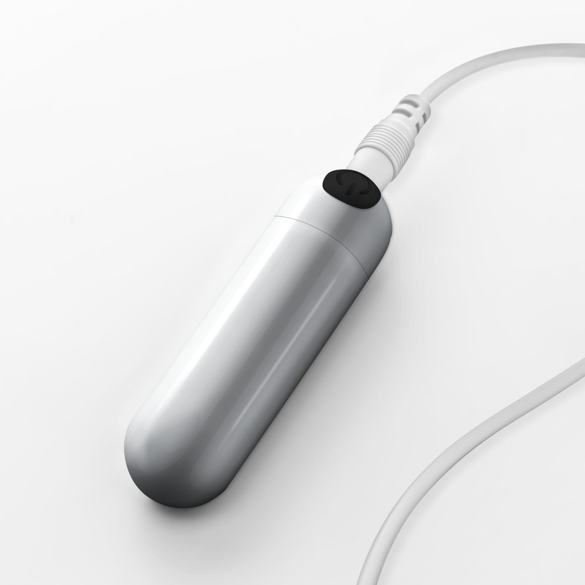 Crushious Imoan Rechargeable Vibrating Bullet Silver