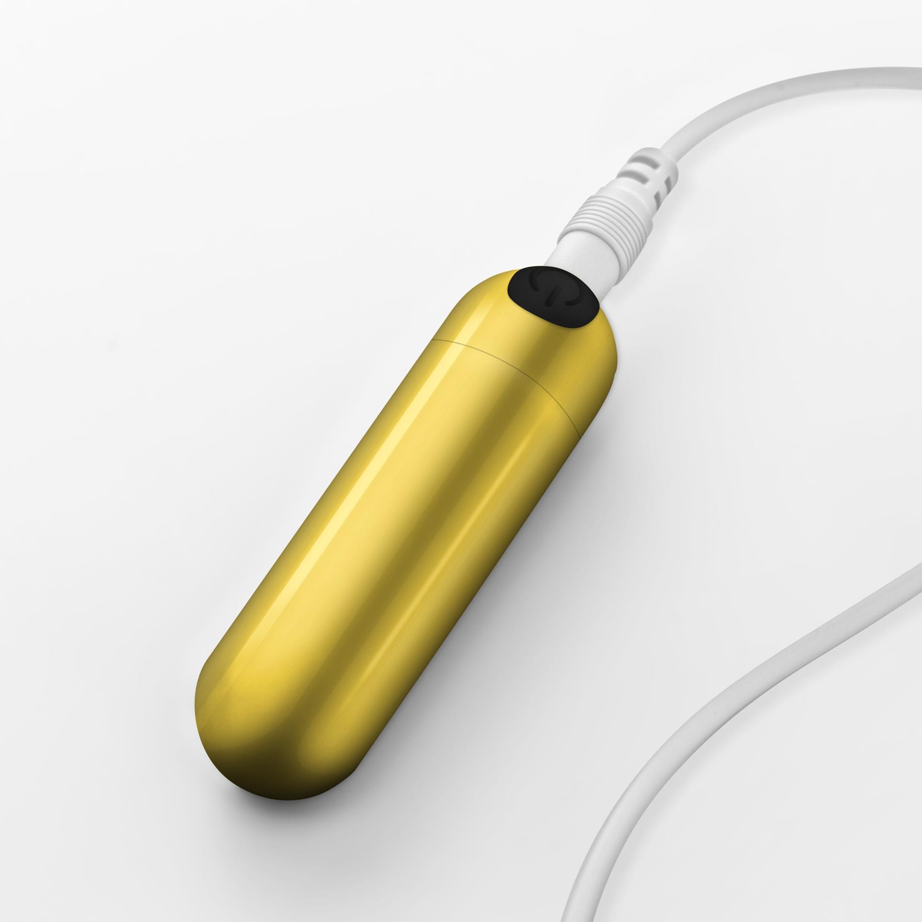 Crushious Imoan Rechargeable Vibrating Bullet Golden