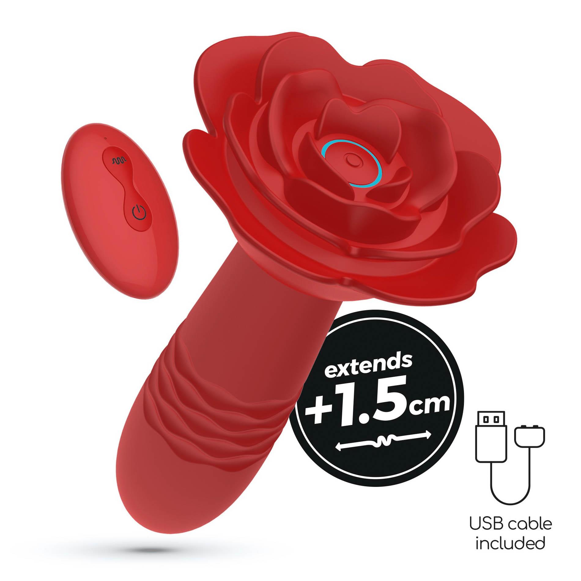 Crushious Romeo Thrusting Anal Plug With Remote Control