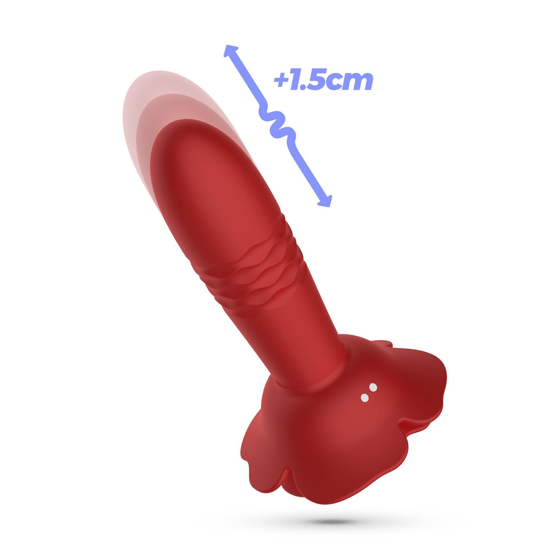 Crushious Romeo Thrusting Anal Plug With Remote Control