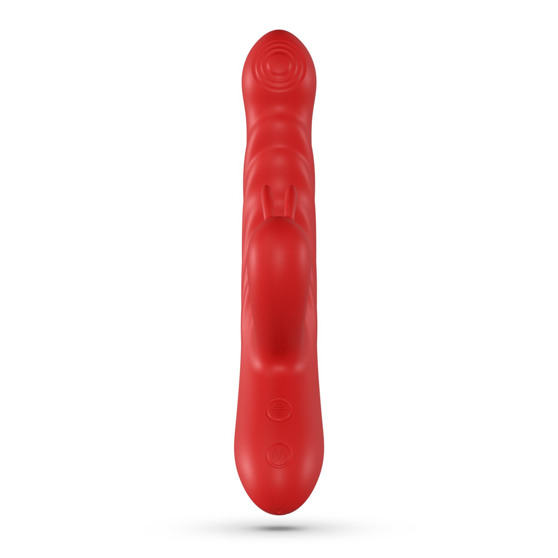 Crushious Lapin Thrusting Rabbit Vibrator Red