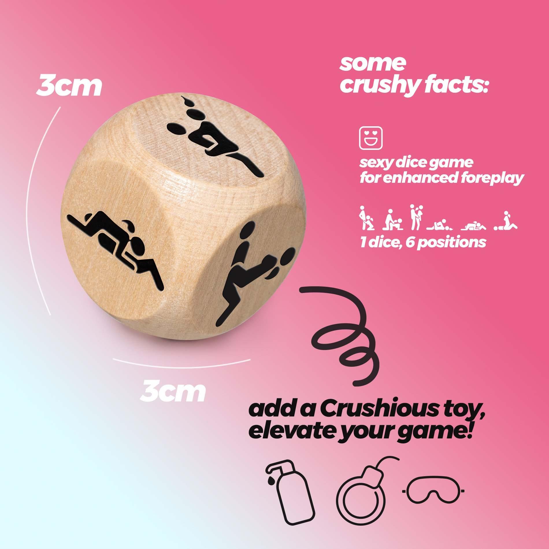 Crushious Wooden Position Dice