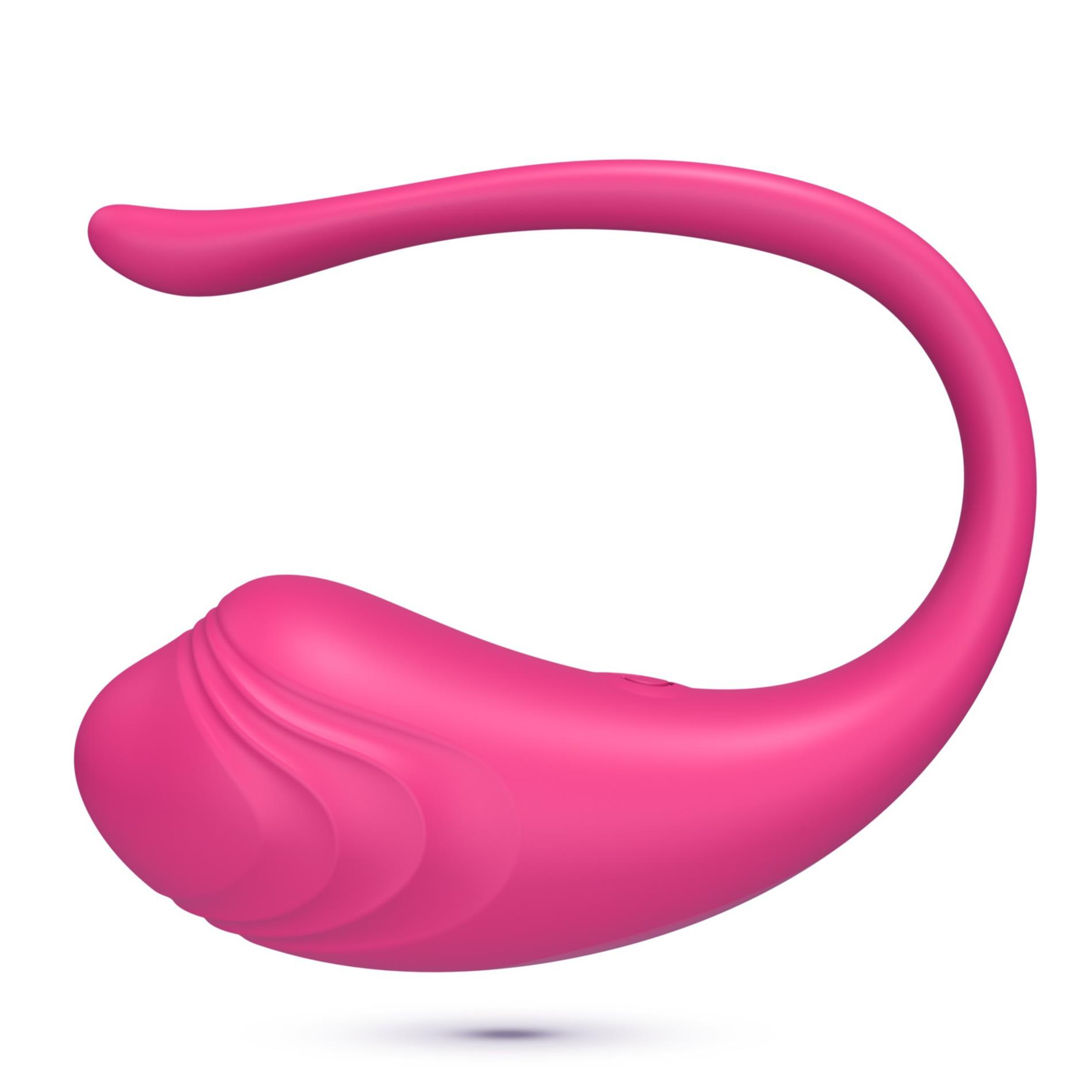 Crushious Tamago Rechargeable Vibrating Egg With Remote Pink