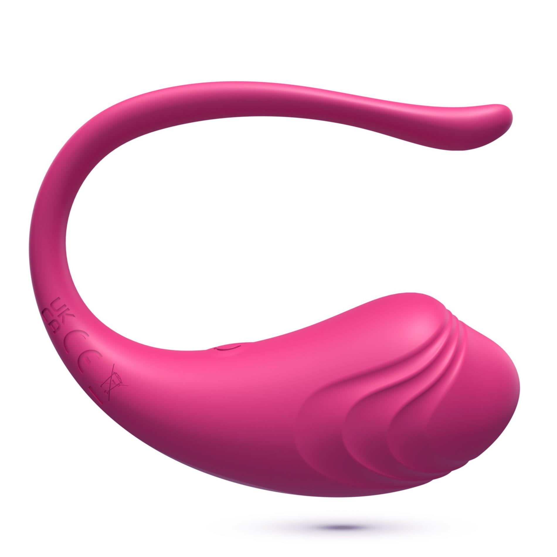 Crushious Tamago Rechargeable Vibrating Egg With Remote Pink