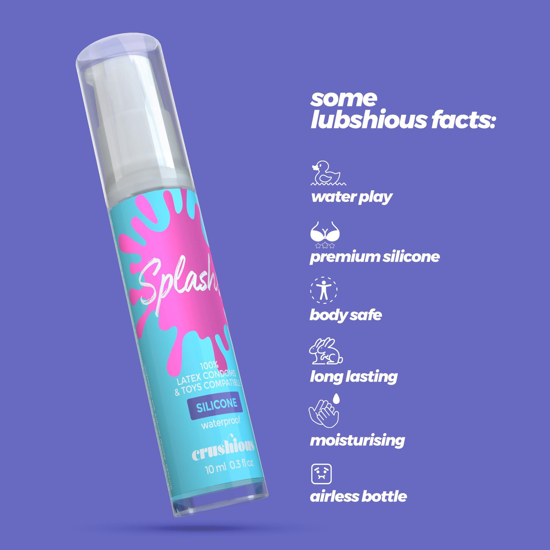 Crushious Splash Silicone Lubricant Gel 10Ml