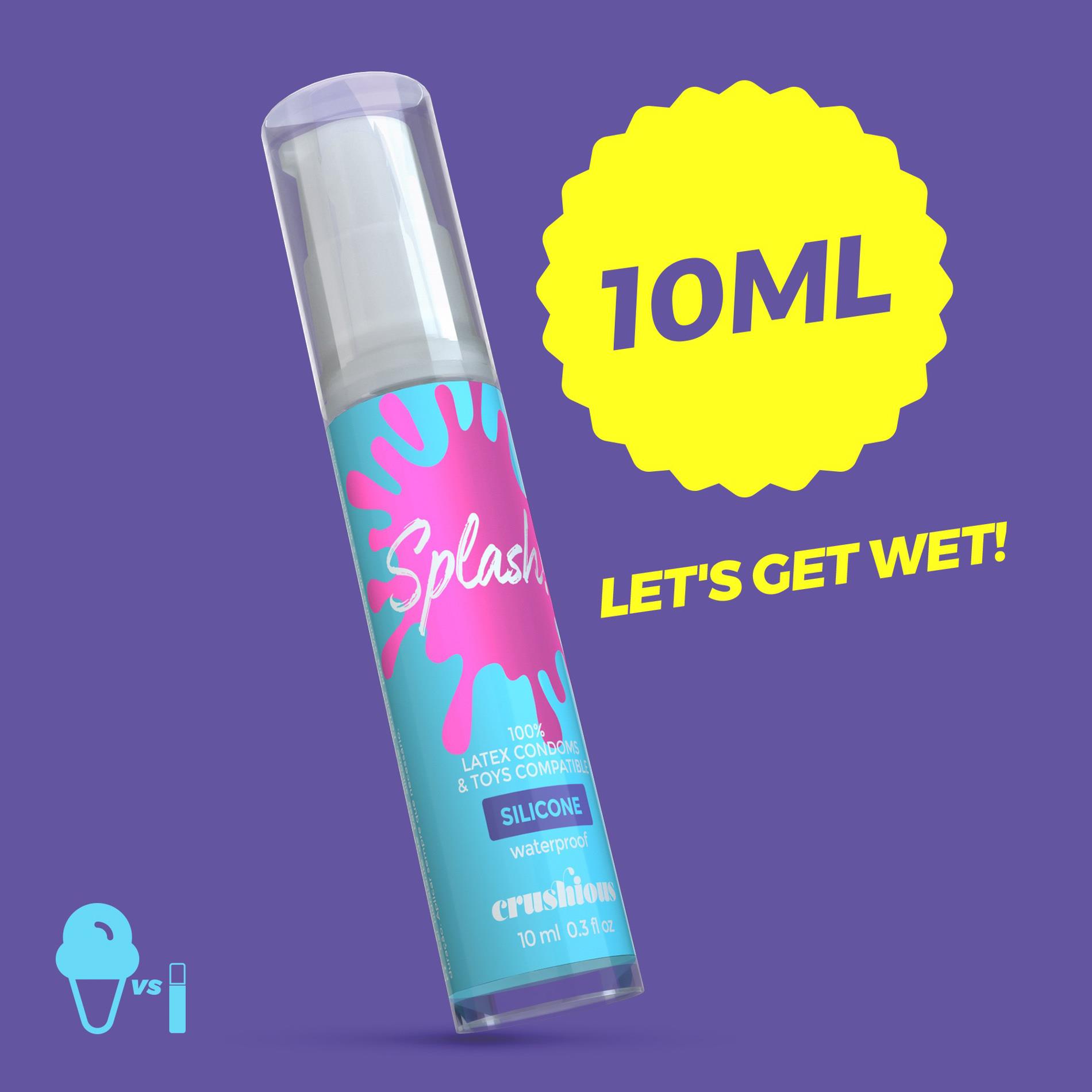 Crushious Splash Silicone Lubricant Gel 10Ml