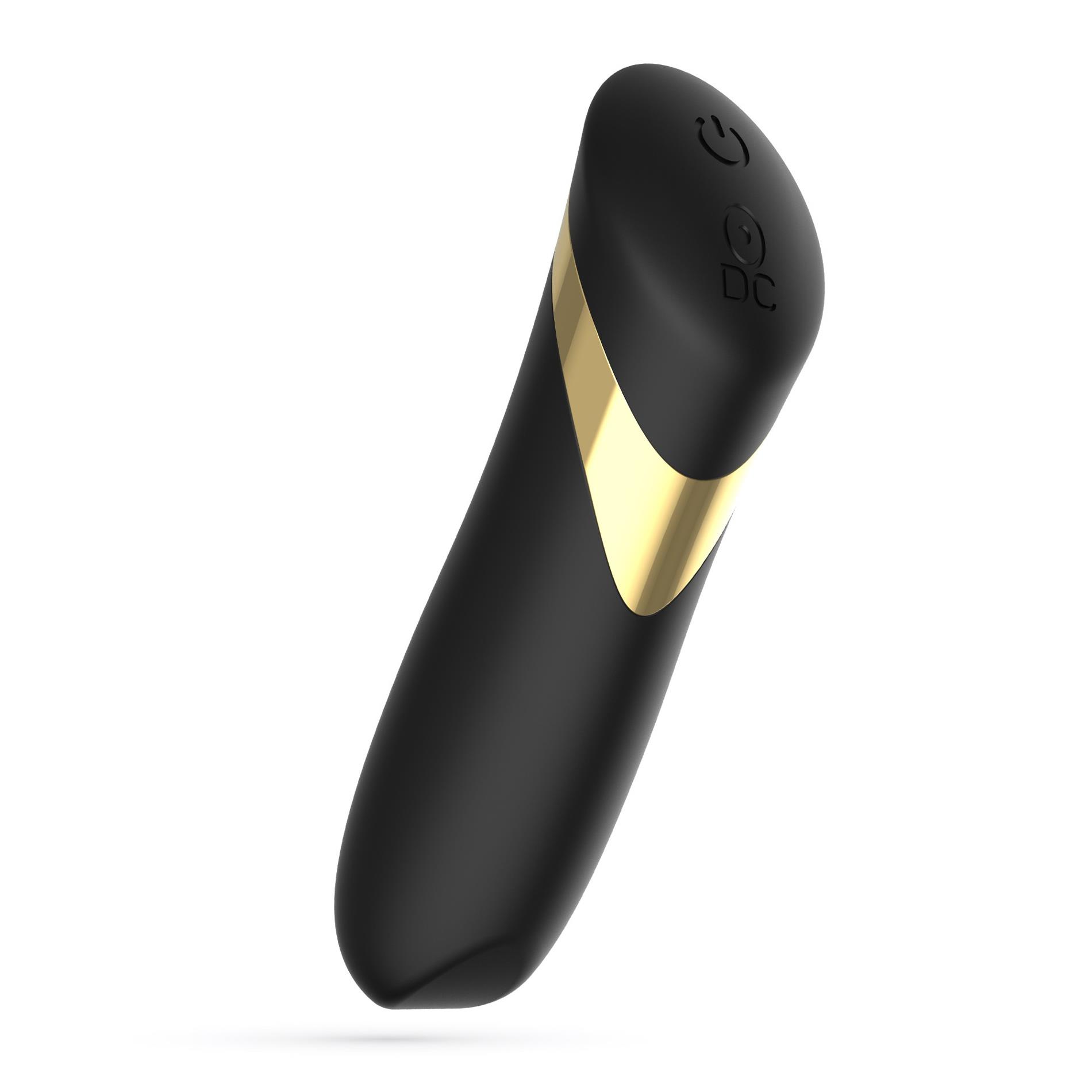 Crushious Blinders Rechargeable Vibrating Bullet Black