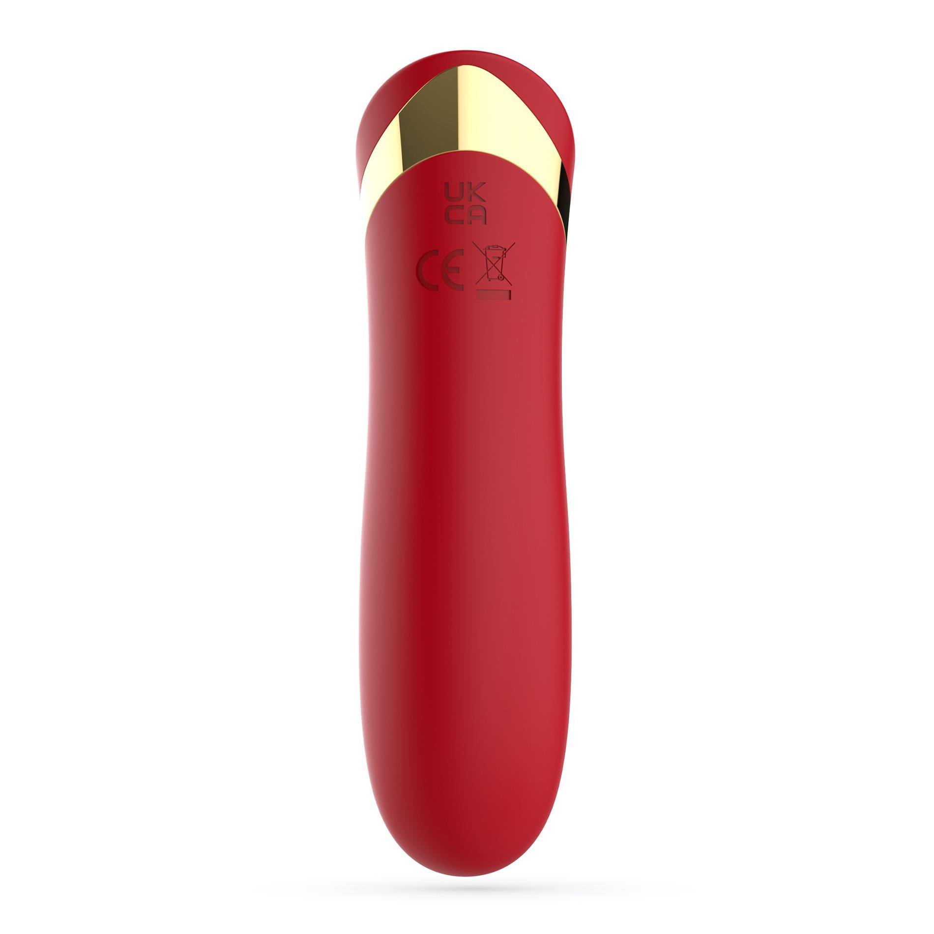 Crushious Blinders Rechargeable Vibrating Bullet Red