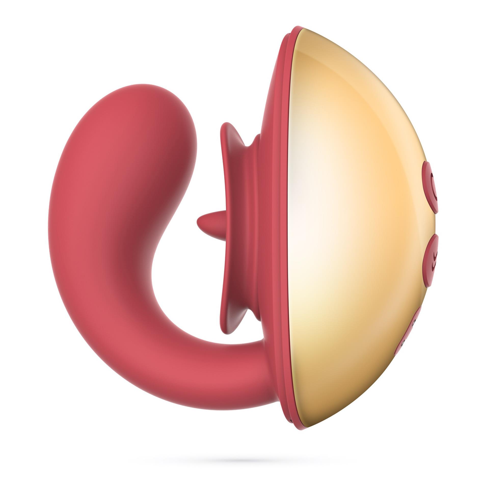 Crushious Arcane Rechargeable Stimulator For Couples