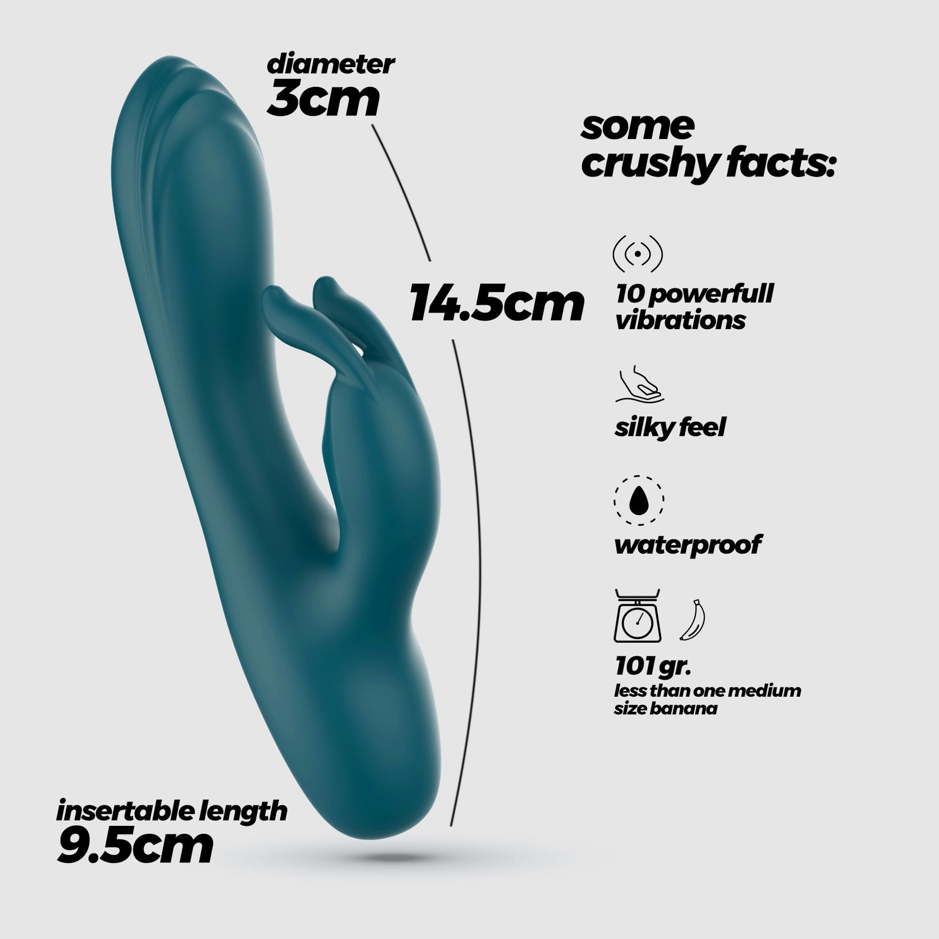 Crushious Lola Mini Rabbit Vibrator