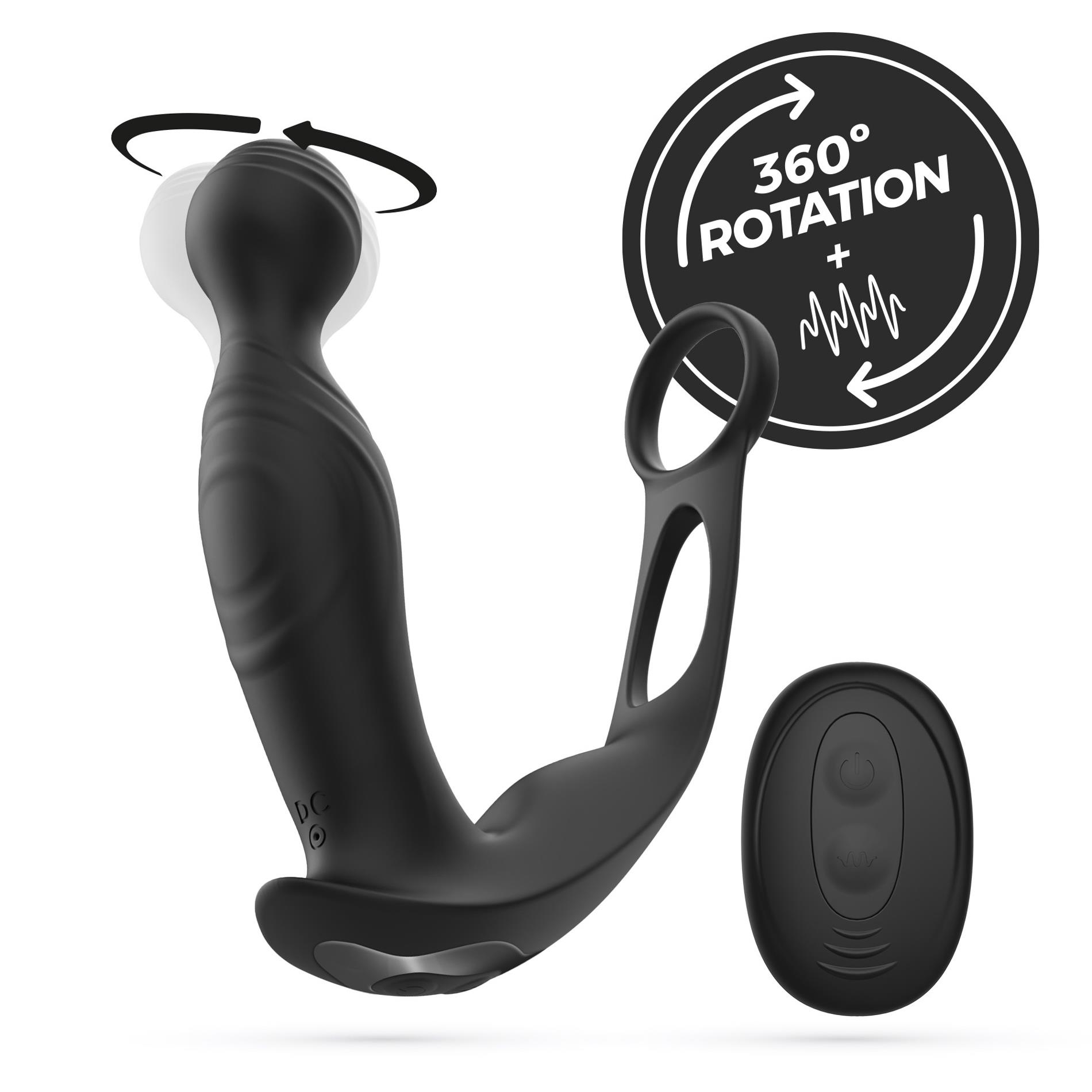 Crushious Flamma Prostate Vibrator With Remote Control