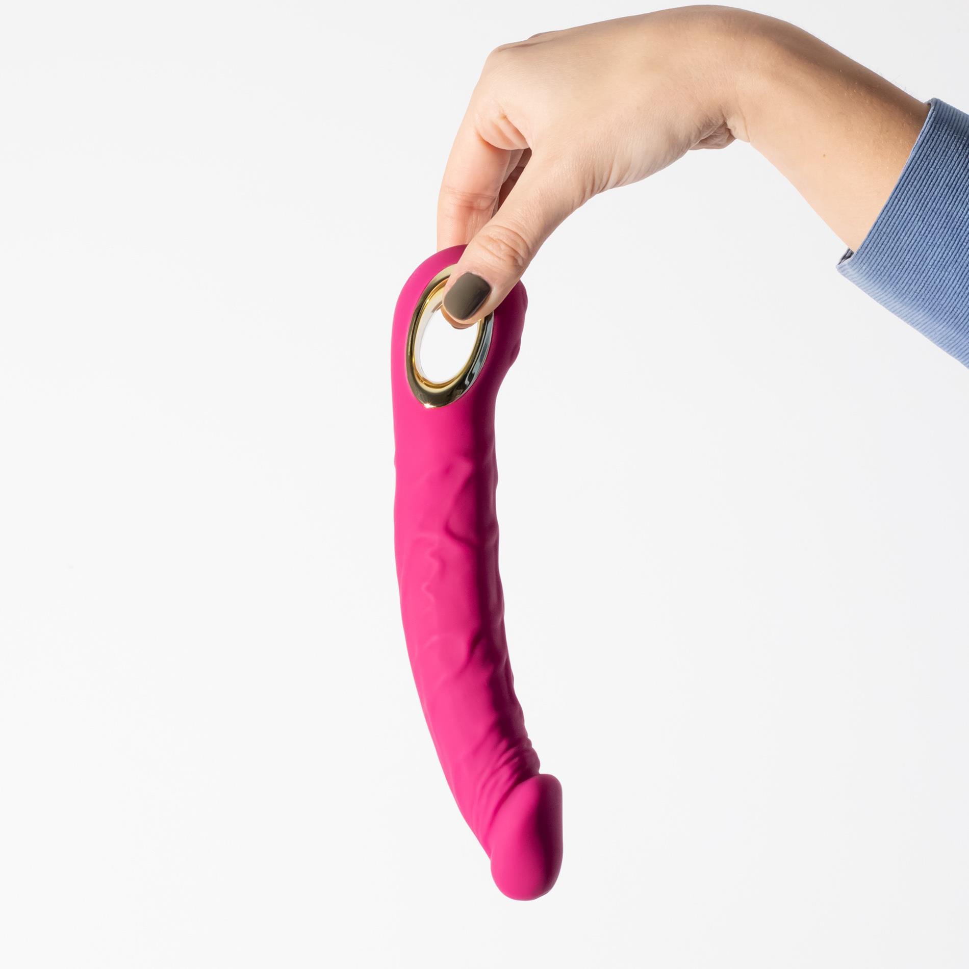 Crushious Magnus Bend Flexible Vibrator Pink
