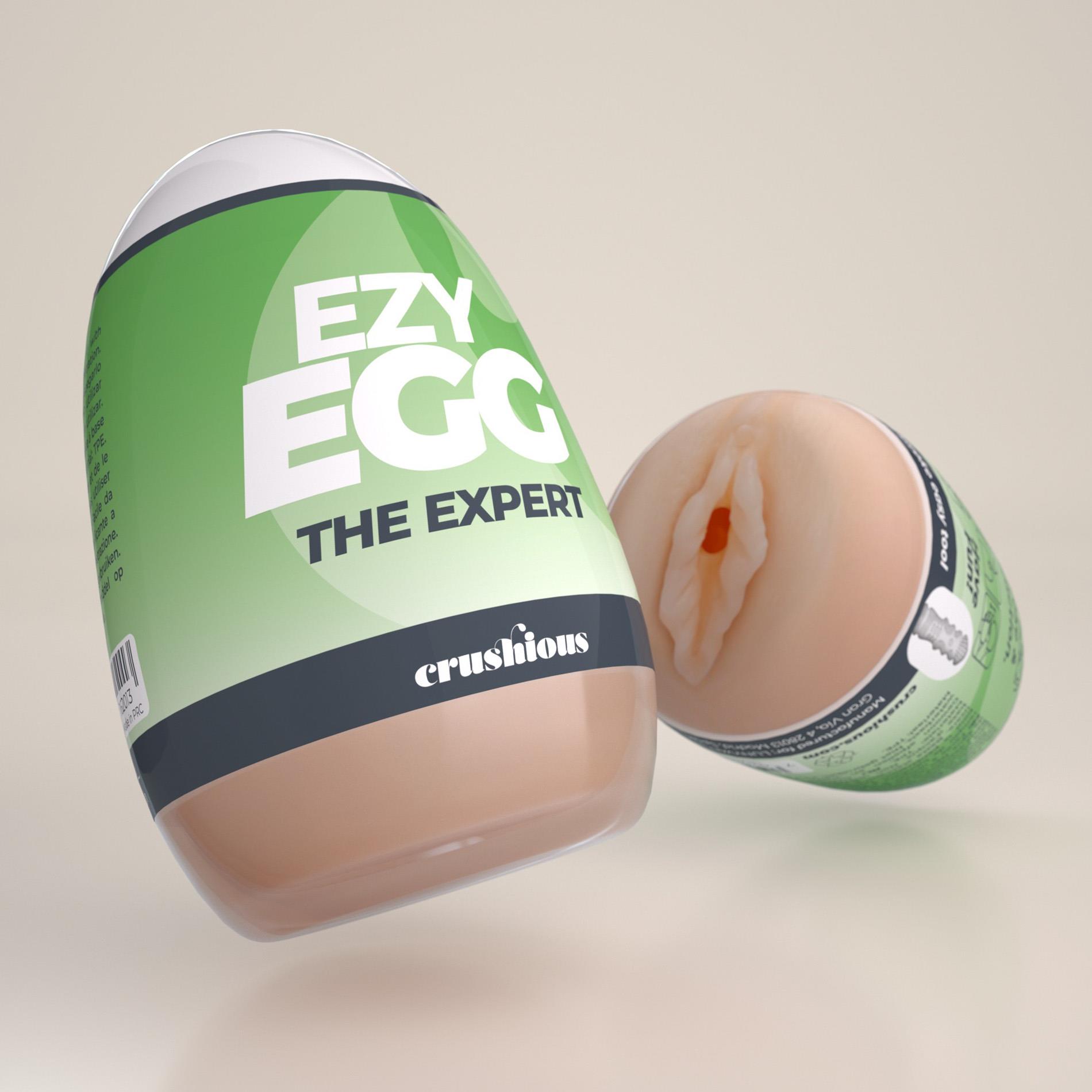 Crushious Ezy Egg The Expert Masturbator Egg