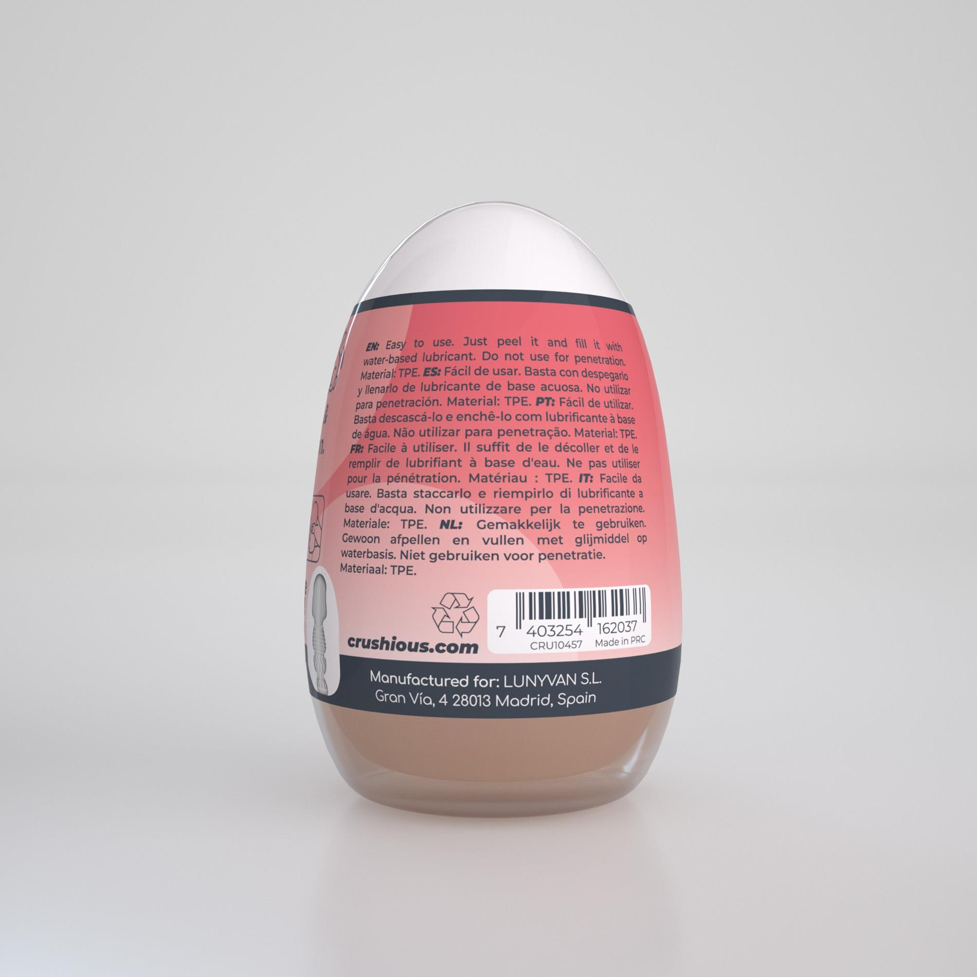 Crushious Ezy Egg Oral Masturbator Egg