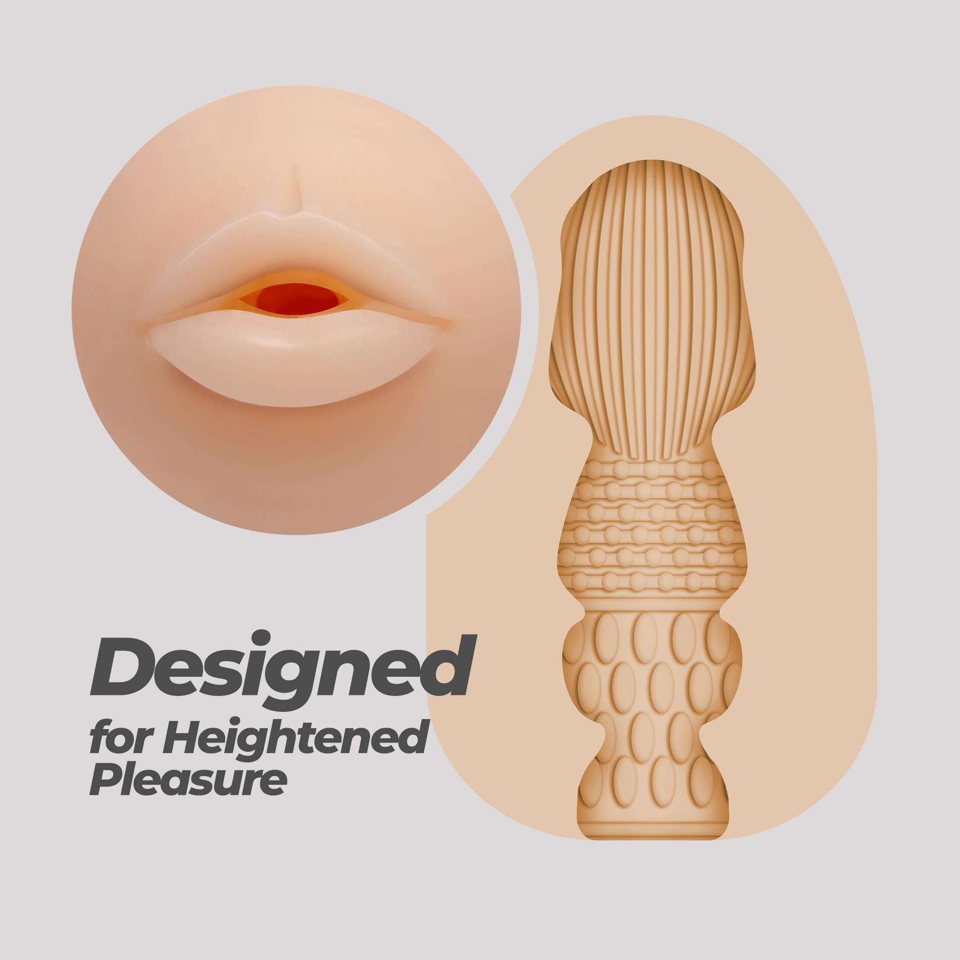 Crushious Ezy Egg Oral Masturbator Egg