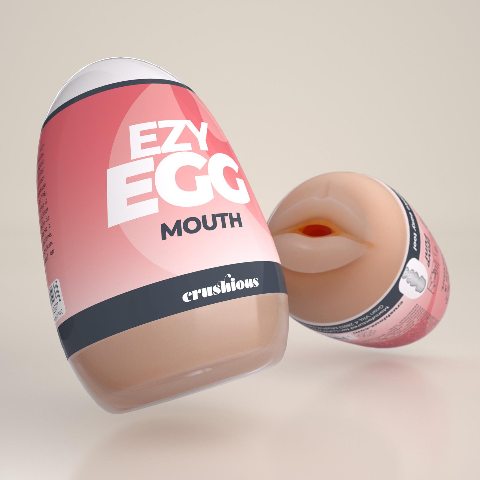Crushious Ezy Egg Oral Masturbator Egg