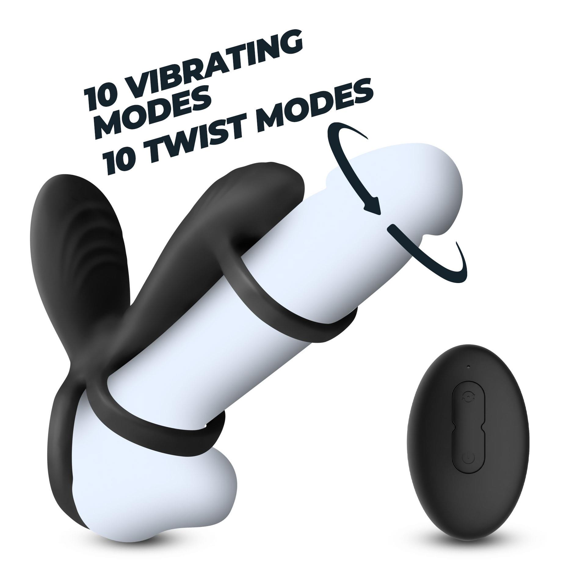 Crushious Tornado Rotating Penis Armour