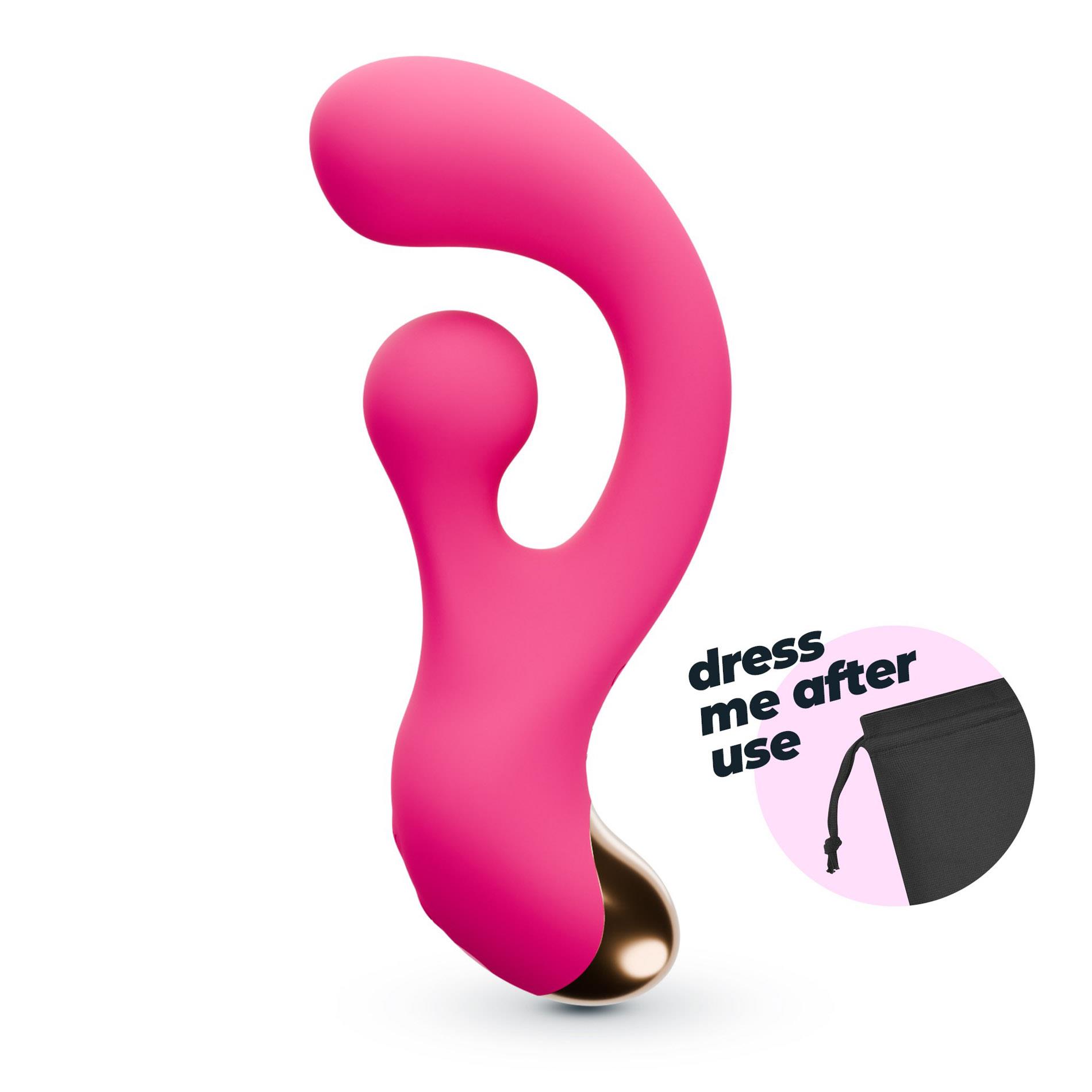 Crushious Pleaser Vibrator With Rotating Stimulation