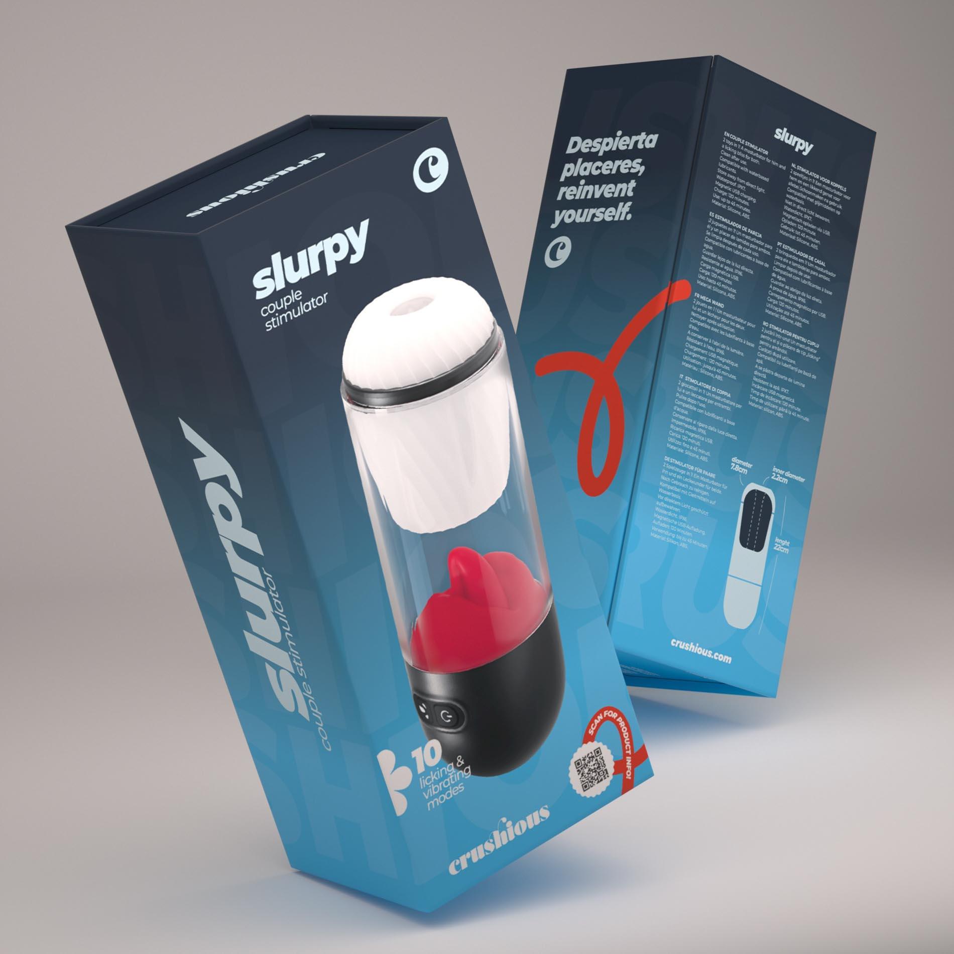 Crushious Slurpy 2 In 1 Detachable Masturbator