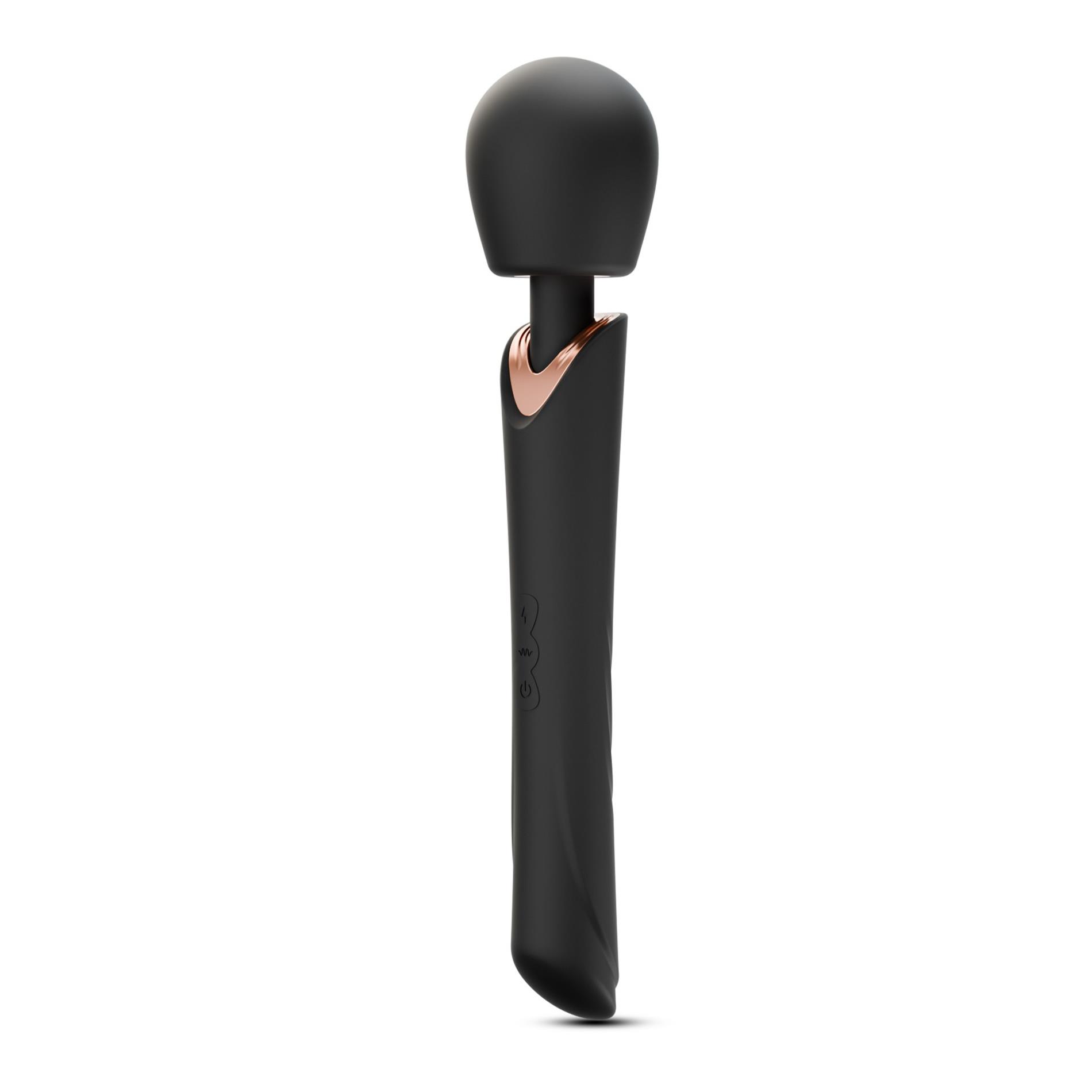 Crushious Holly Rechargeable Wand Massager Black