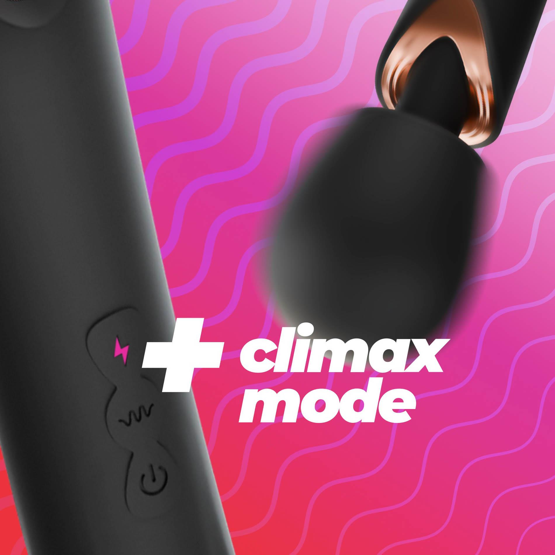 Crushious Holly Rechargeable Wand Massager Black
