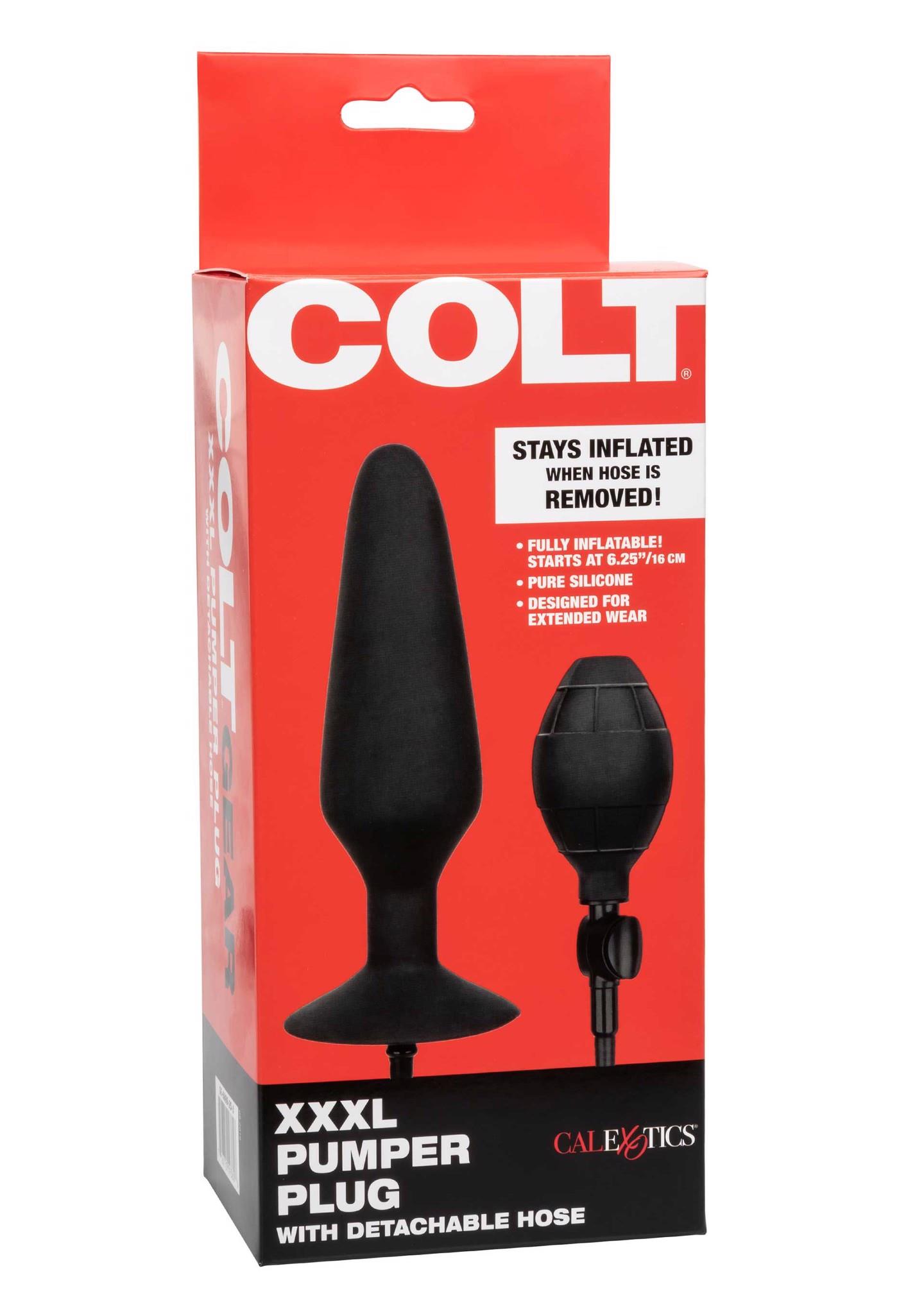 Colt Xxxl Pumper Plug Black