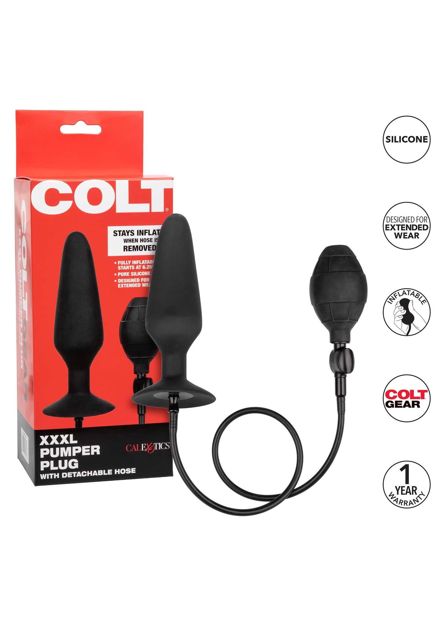 Colt Xxxl Pumper Plug Black